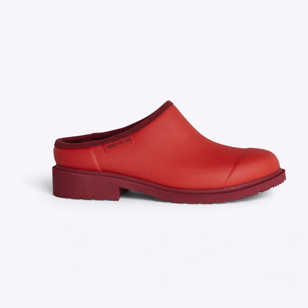 Billie Clog Chilli Red