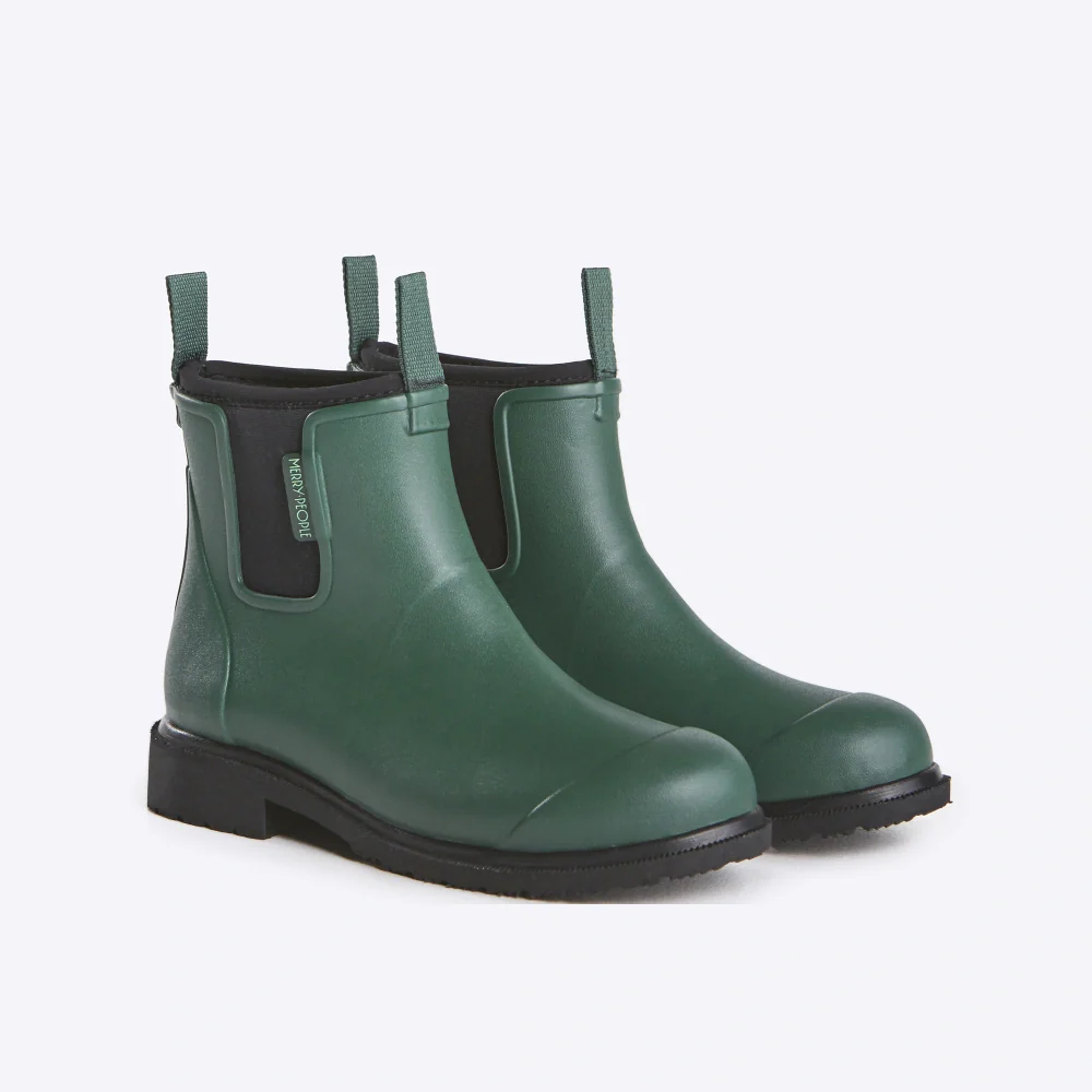 Bobbi Ankle Boot Alpine Green & Black