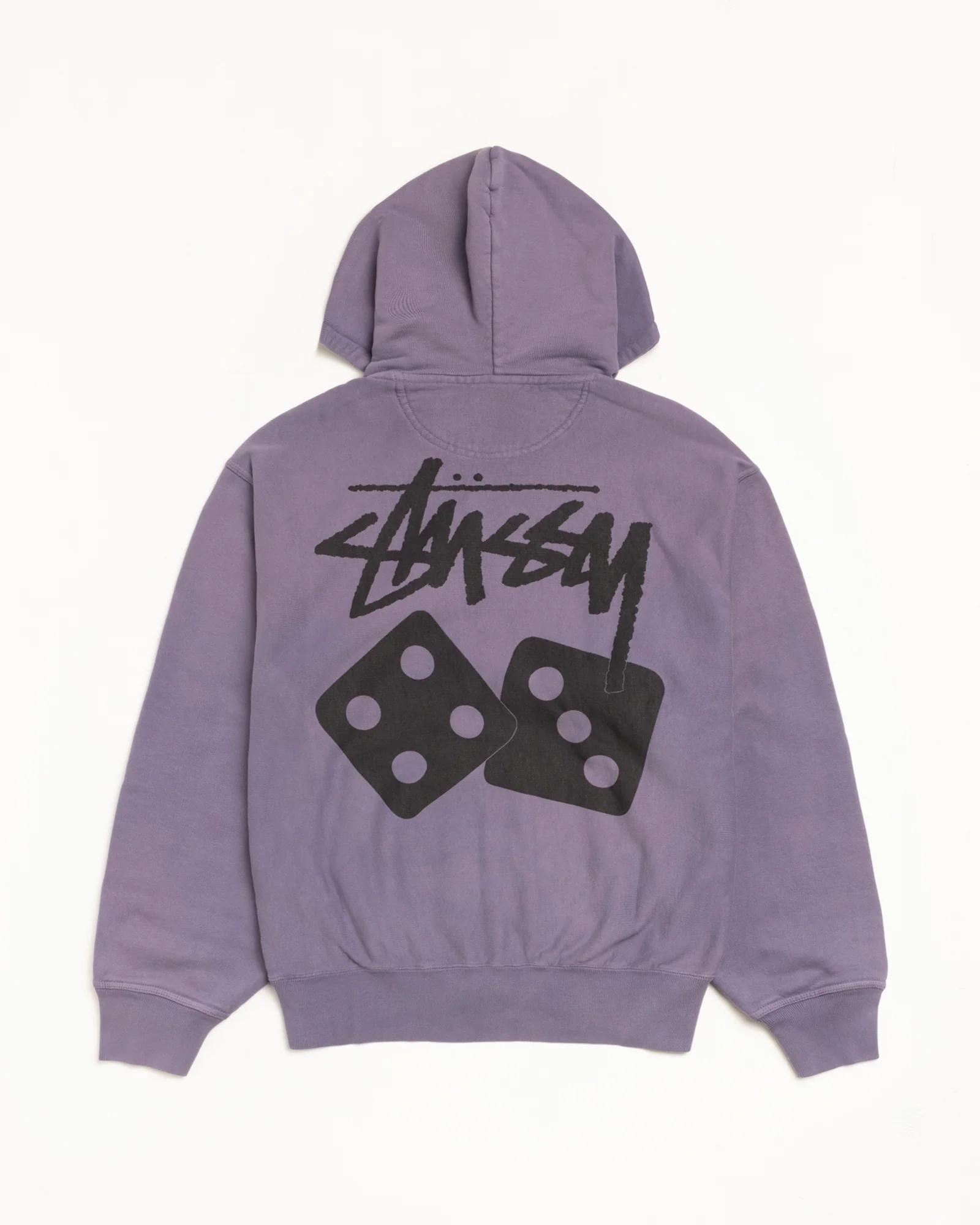 DICE ZIP HOODIE PIGMENT DYED