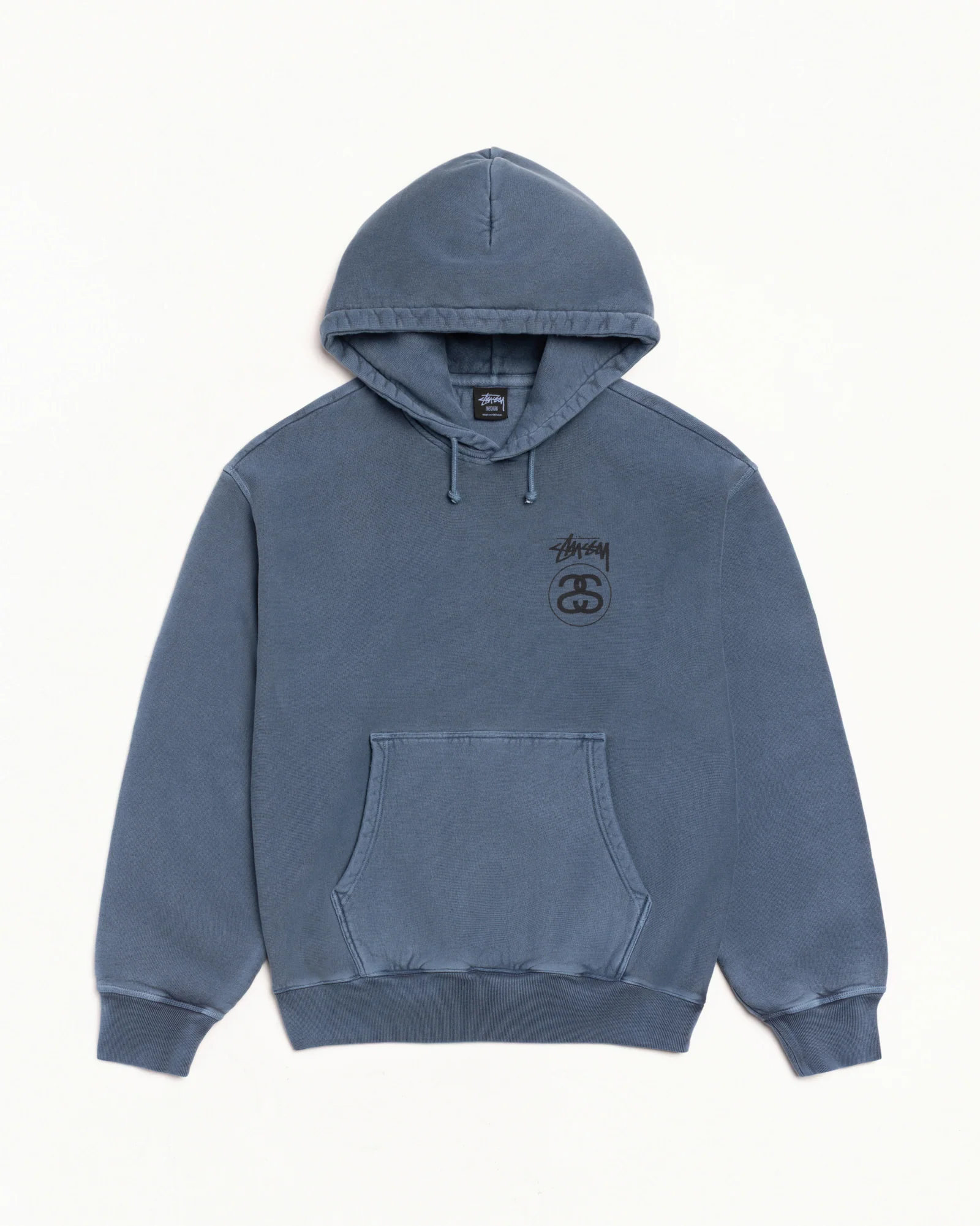 STOCK LINK HOODIE PIGMENT DYED