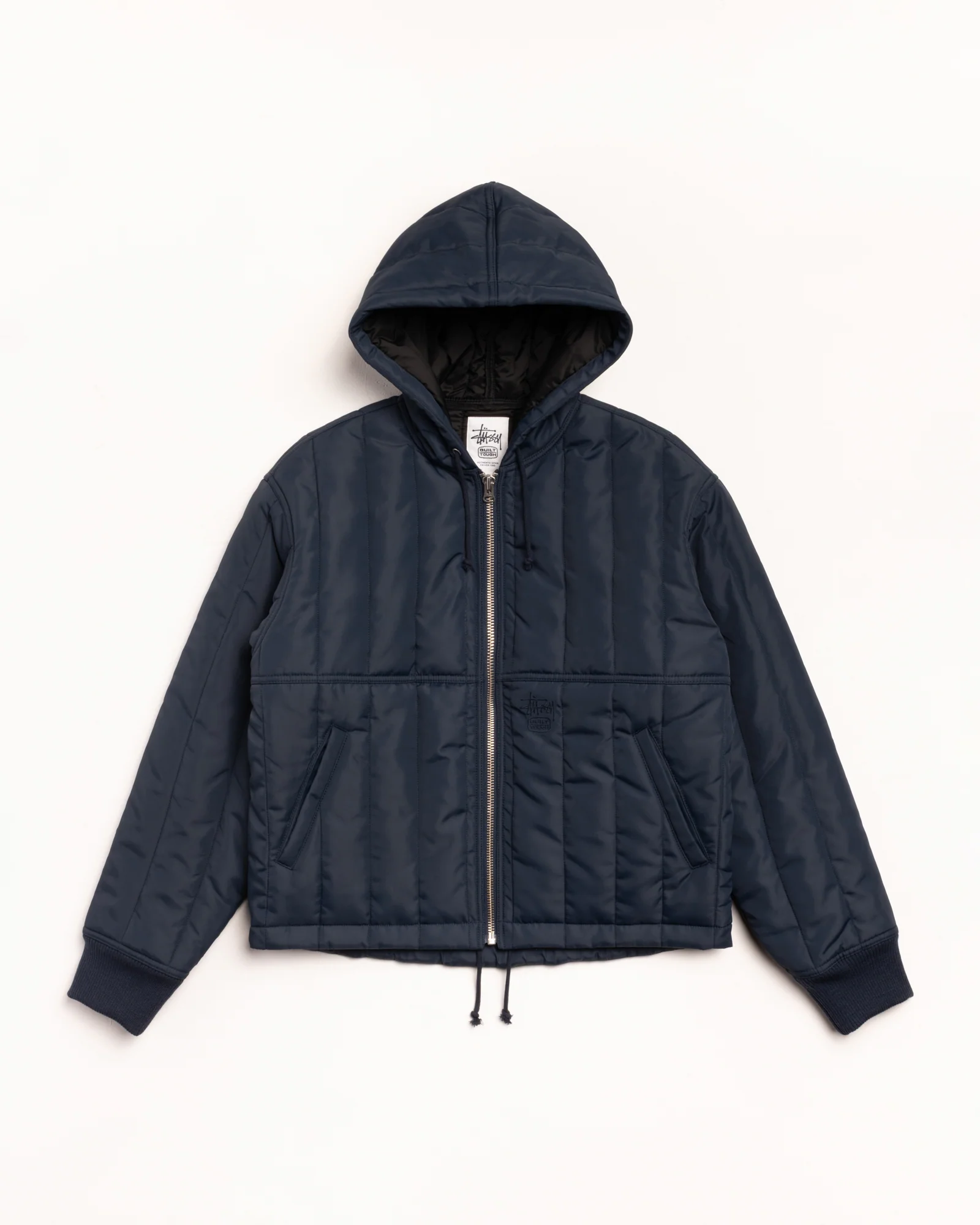 QUILTED NYLON WORK JACKET