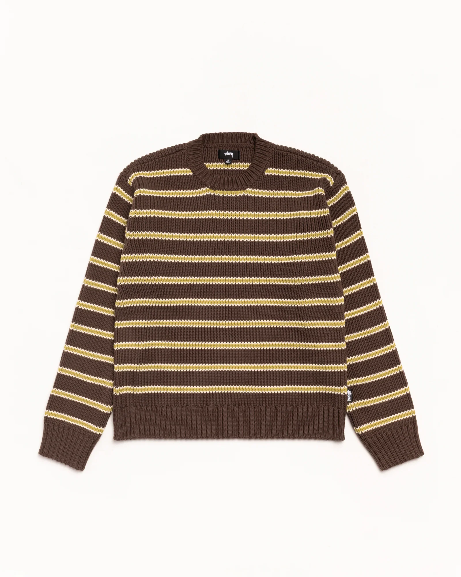 CHUNKY COTTON STRIPE SWEATER