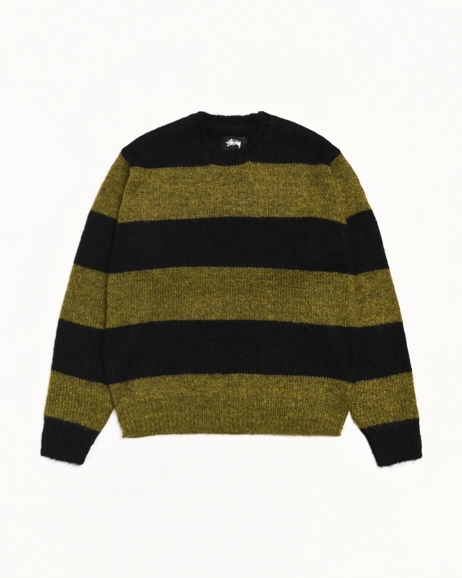 MOHAIR STRIPE SWEATER