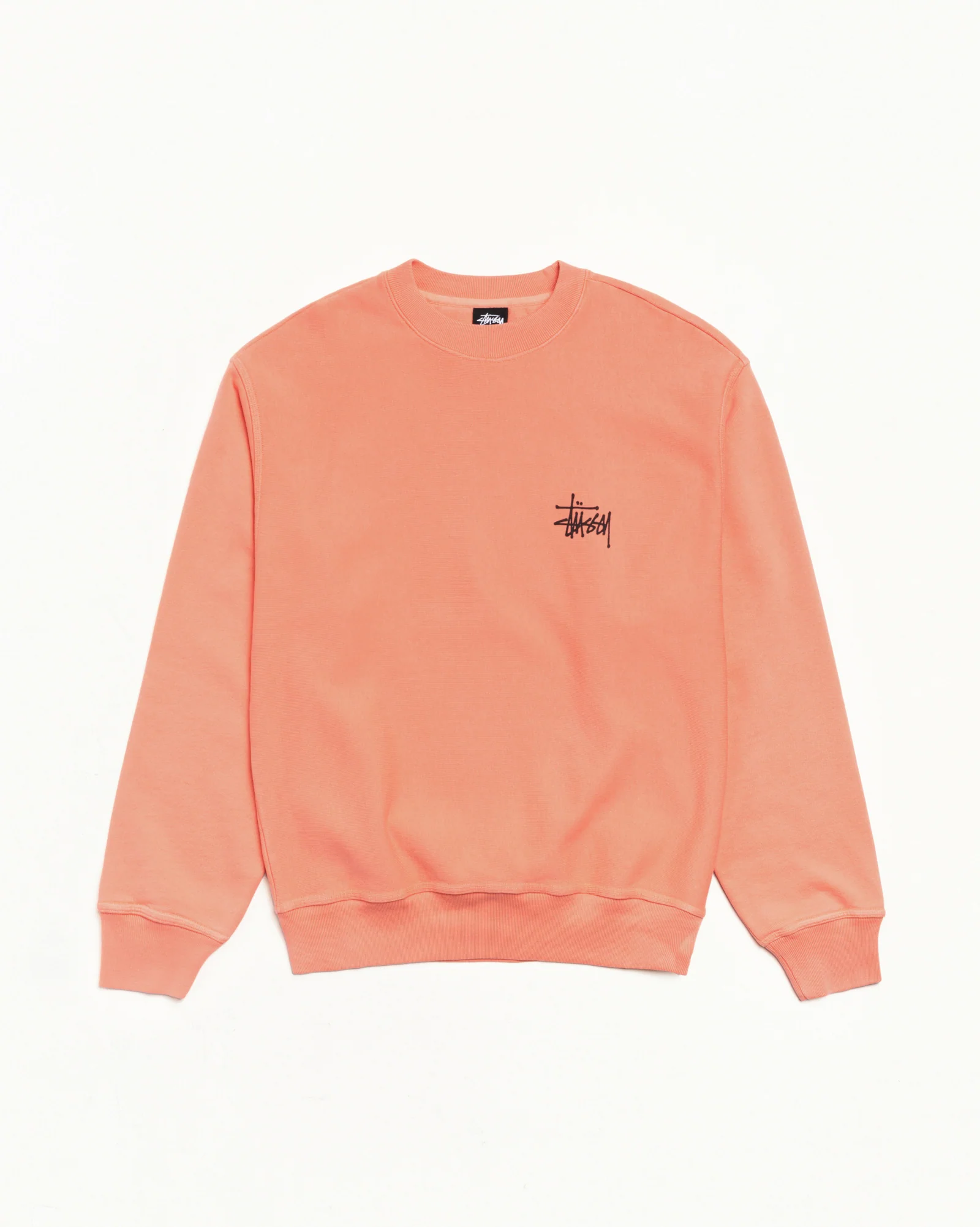 BASIC STÜSSY CREW PIGMENT DYED