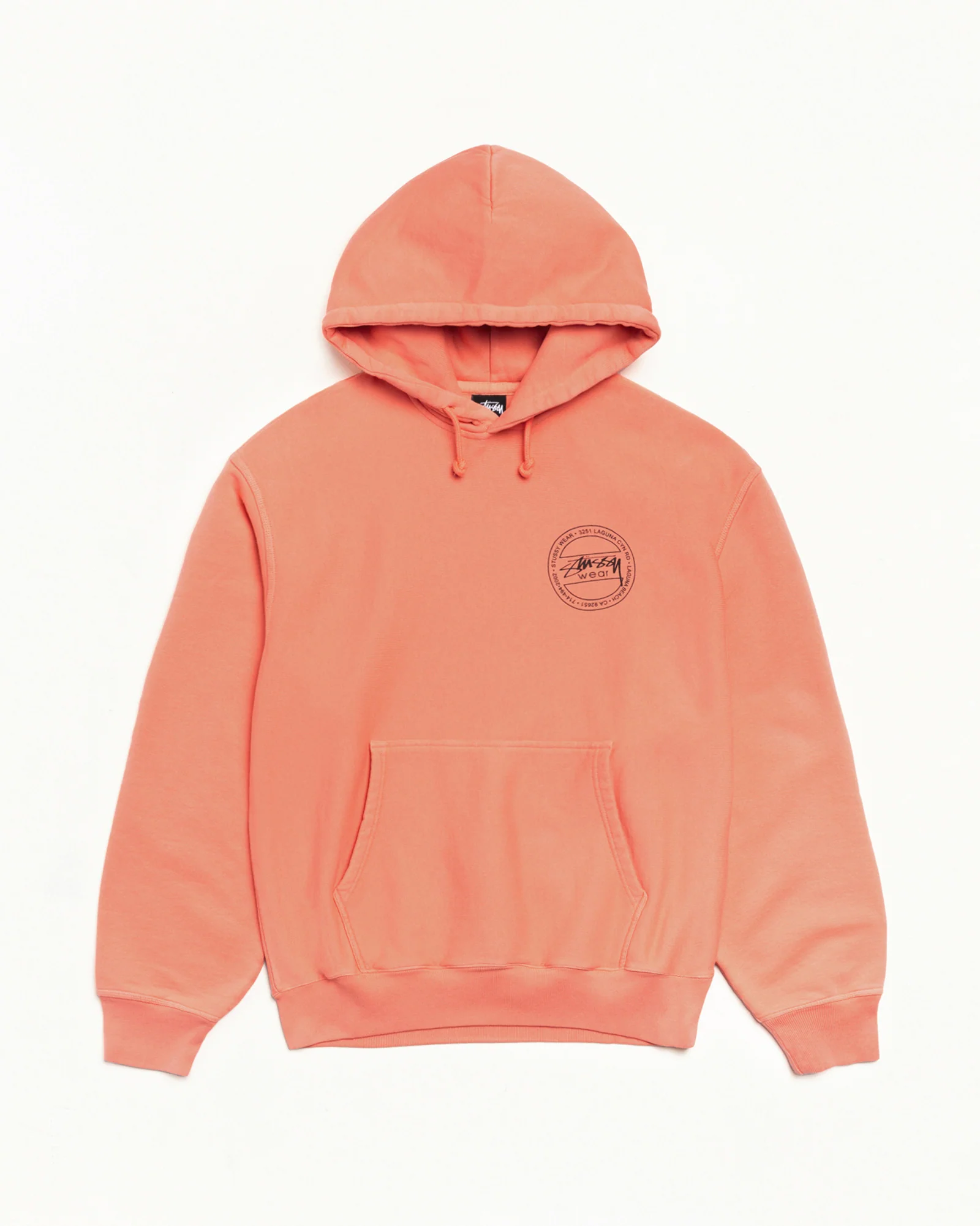 STÜSSY WEAR HOODIE PIGMENT DYED