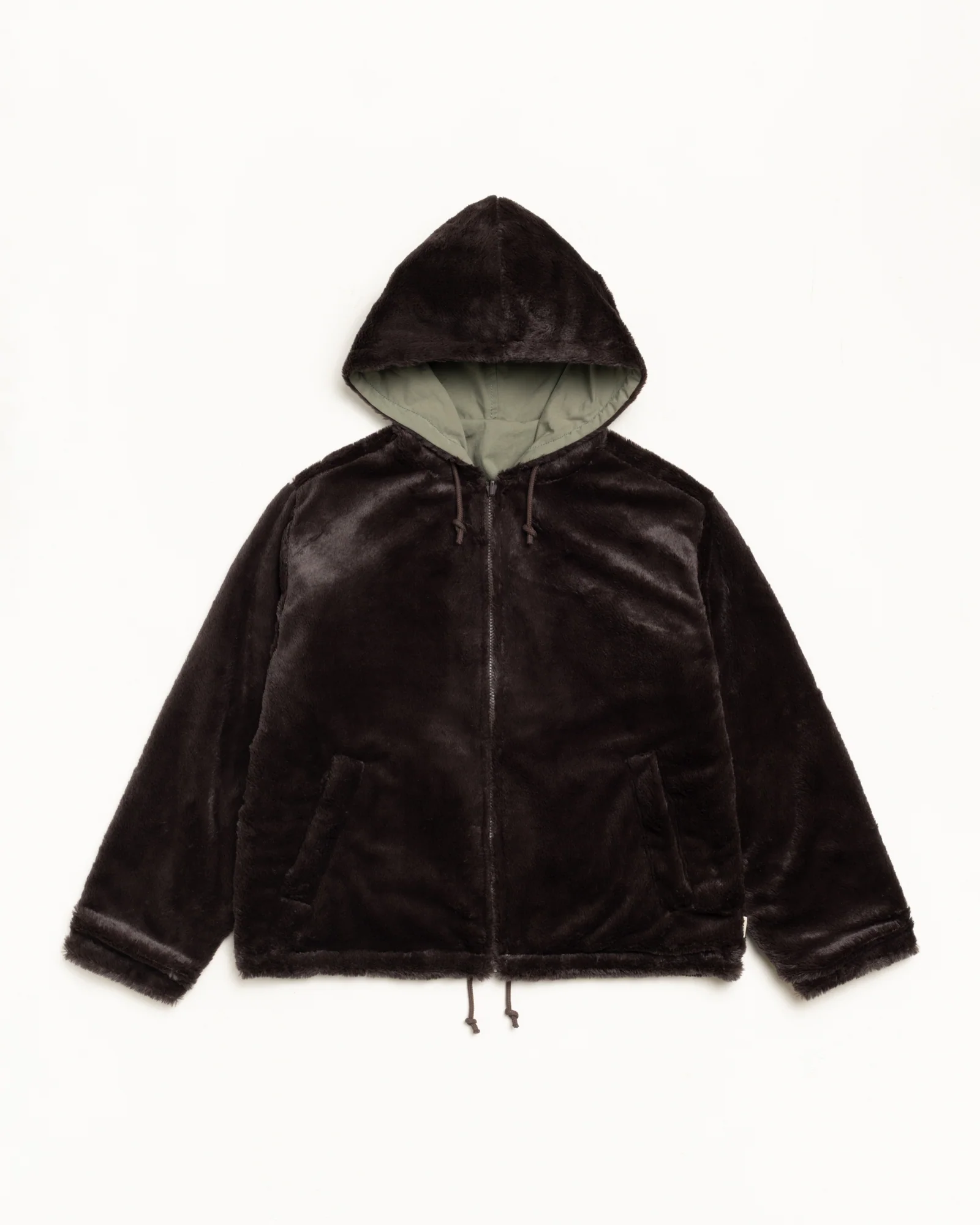 REVERSIBLE HOODED JACKET