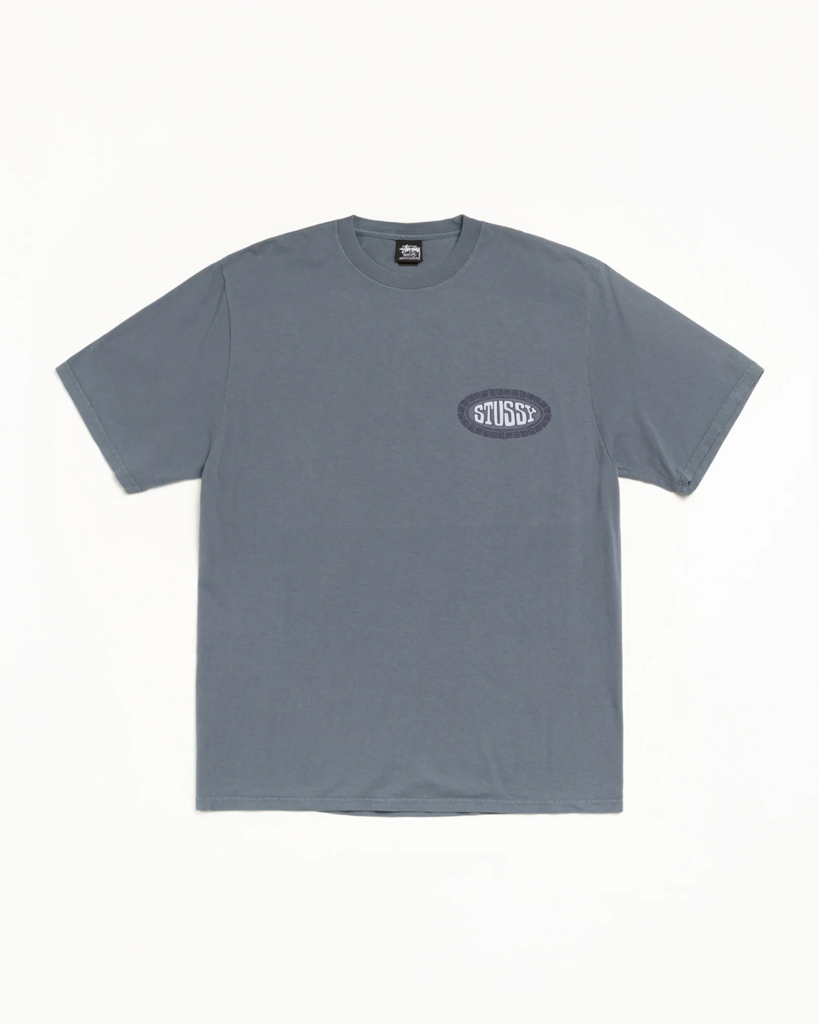 TILE OVAL TEE PIGMENT DYED