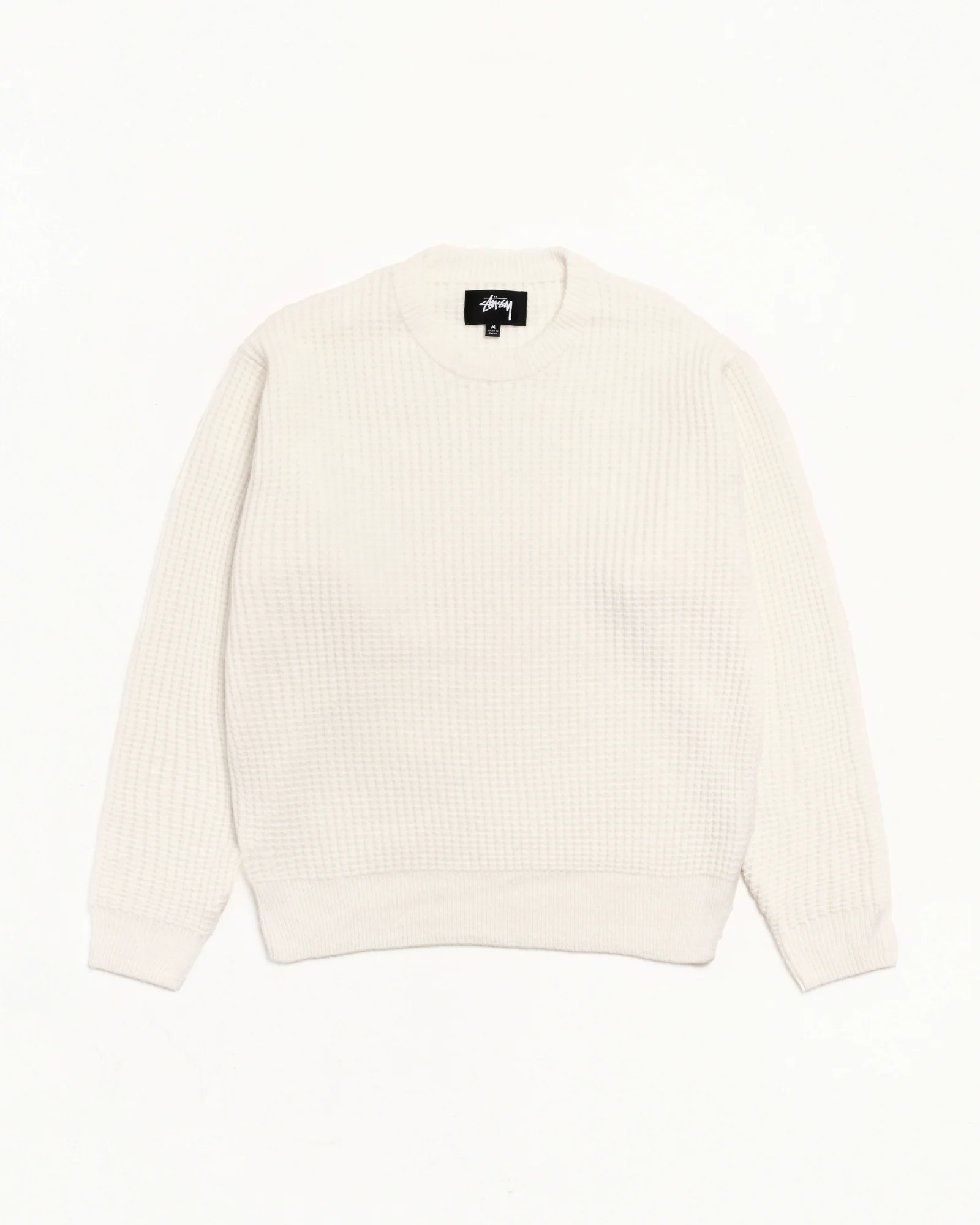 WAFFLE CASHMERE SWEATER