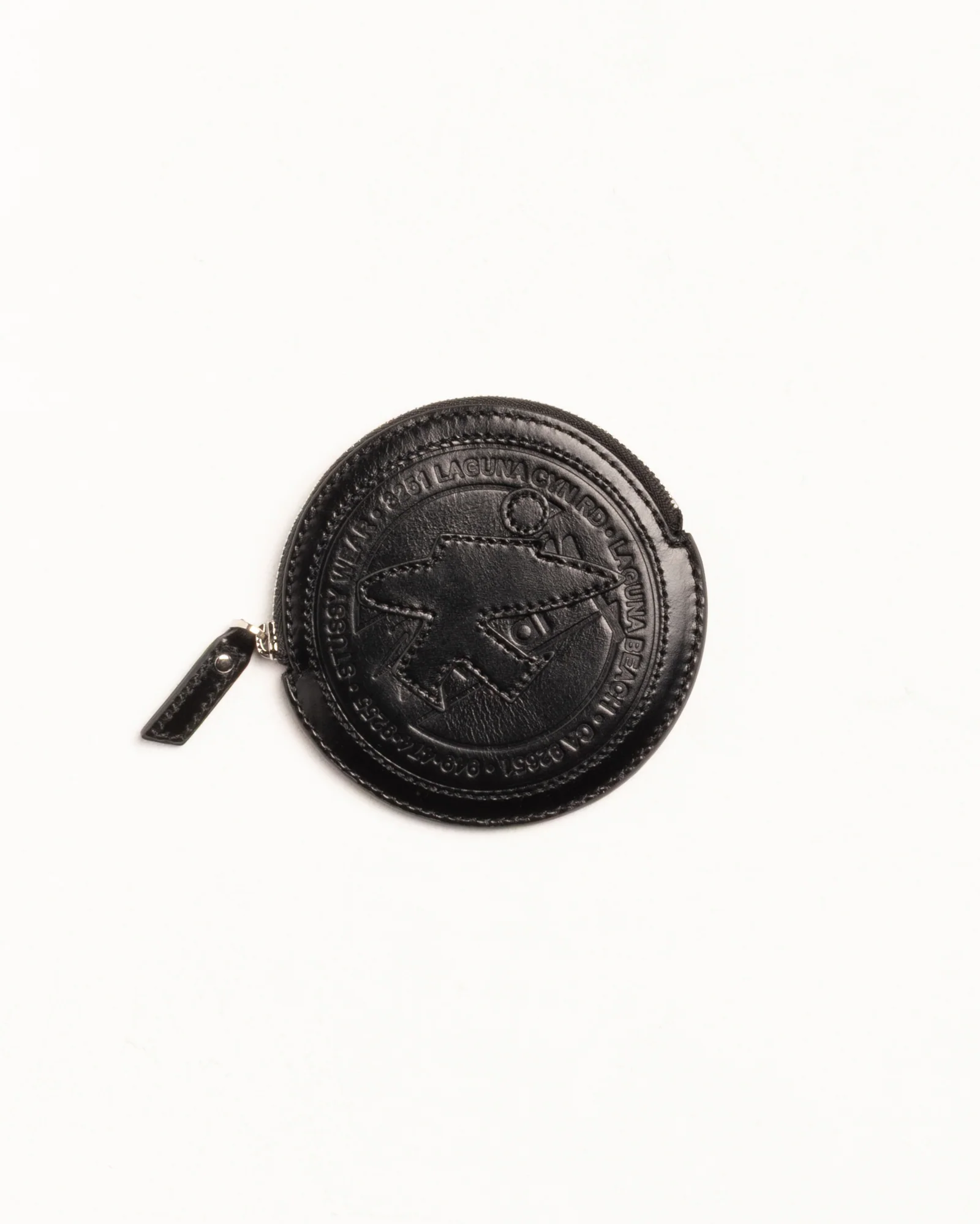 SURF DOT LEATHER POUCH