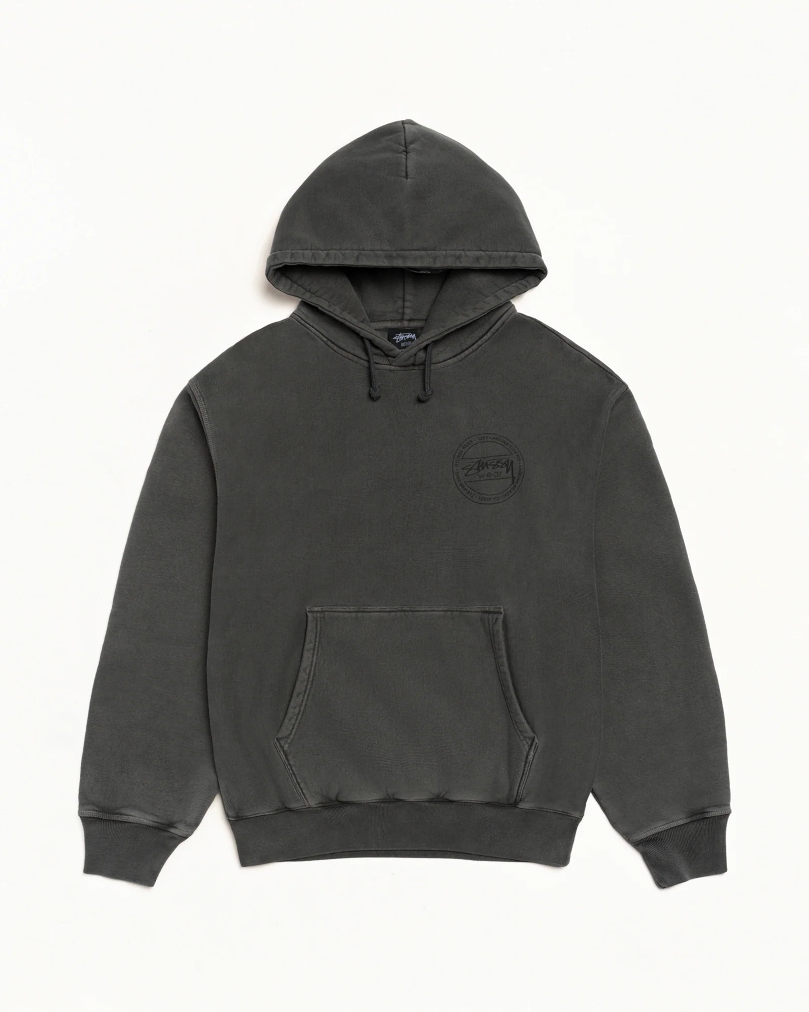 STÜSSY WEAR HOODIE PIGMENT DYED