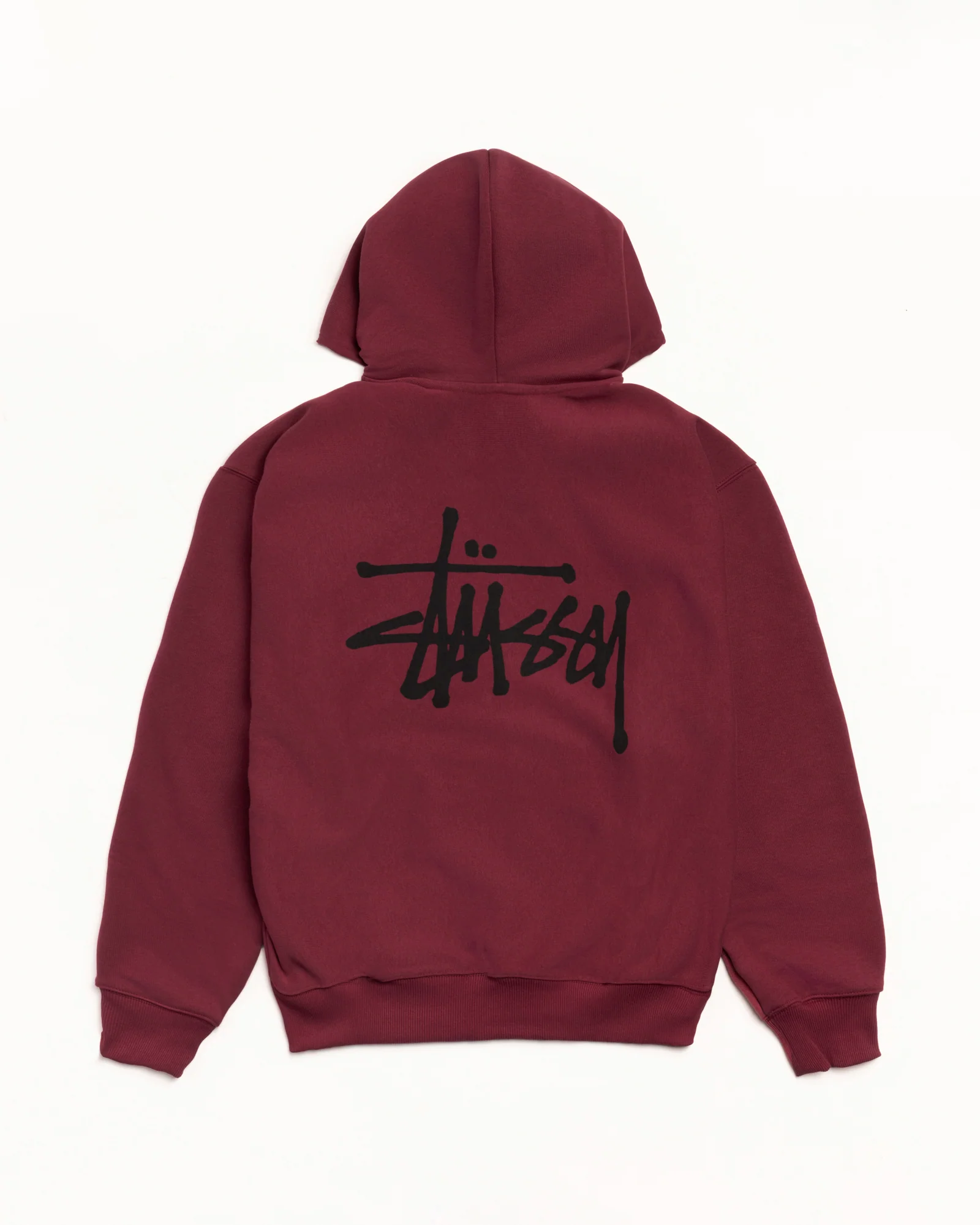 BASIC STÜSSY ZIP HOODIE