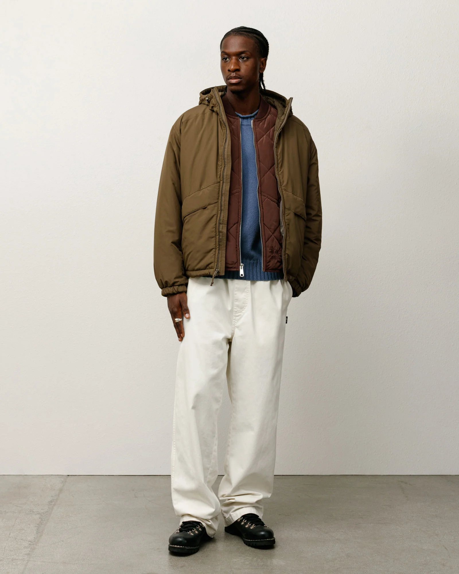 INSULATED HOODED JACKET