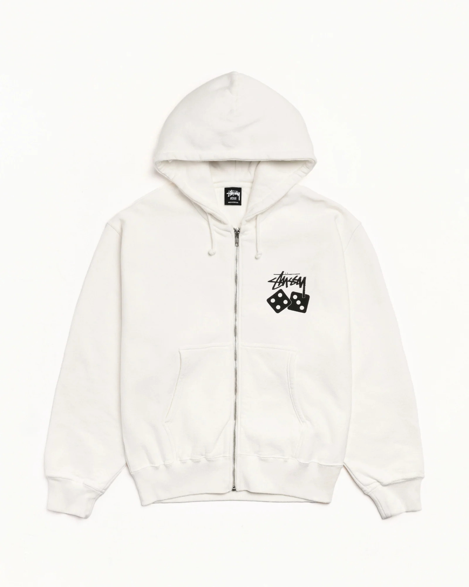 DICE ZIP HOODIE PIGMENT DYED