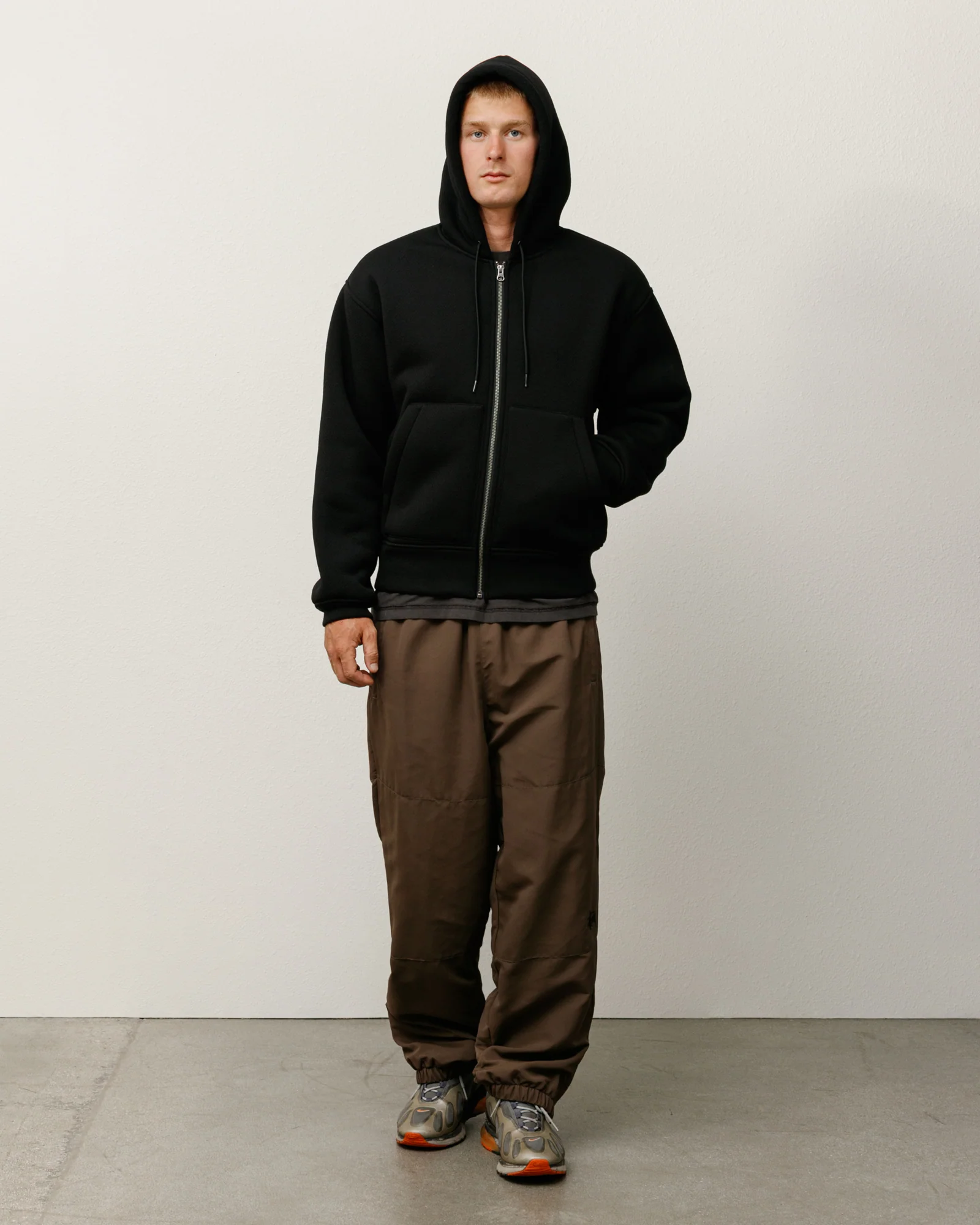 BONDED SHERPA HOODIE