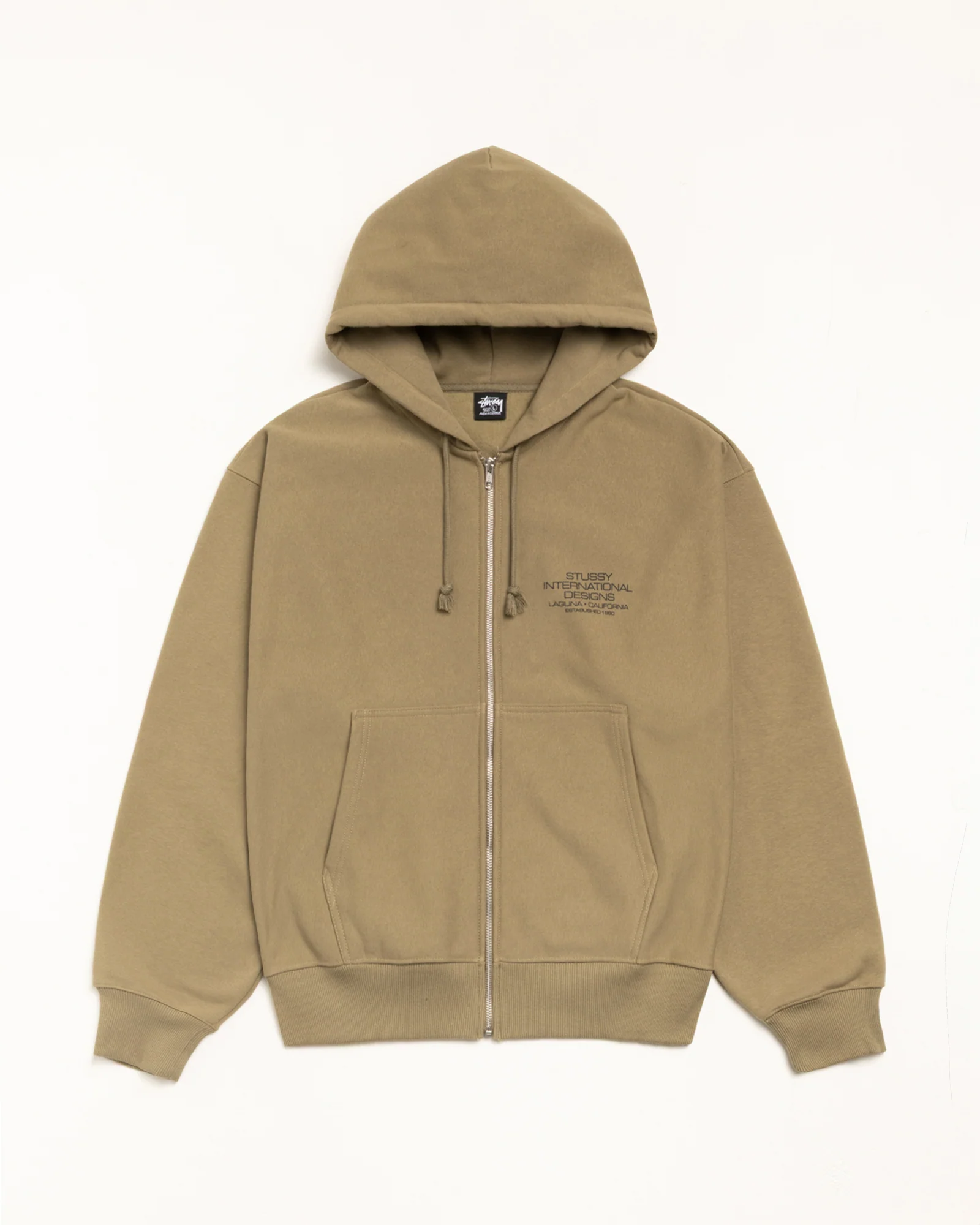 INTERNATIONAL DESIGNS ZIP HOODIE