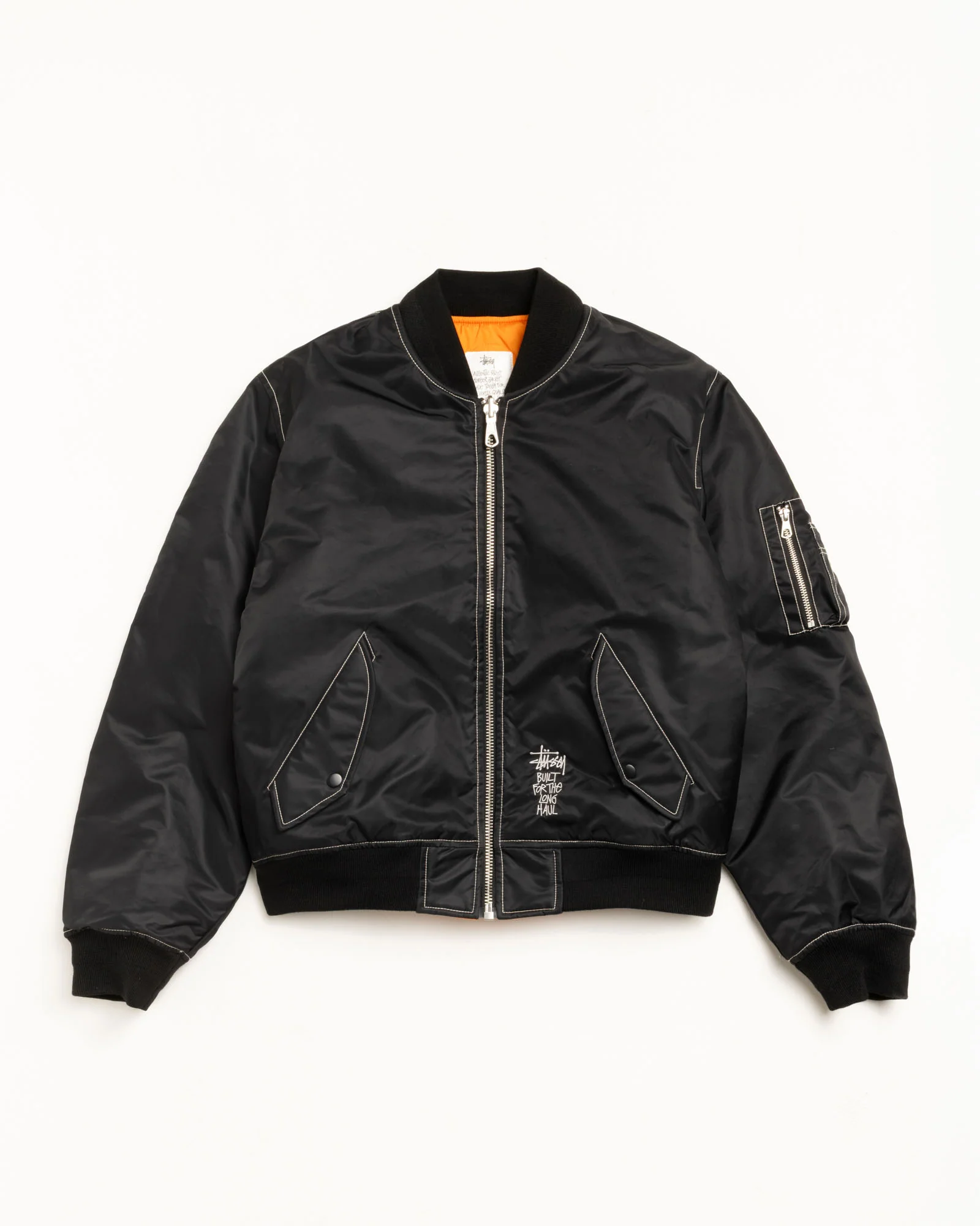 BUILT REVERSIBLE BOMBER JACKET