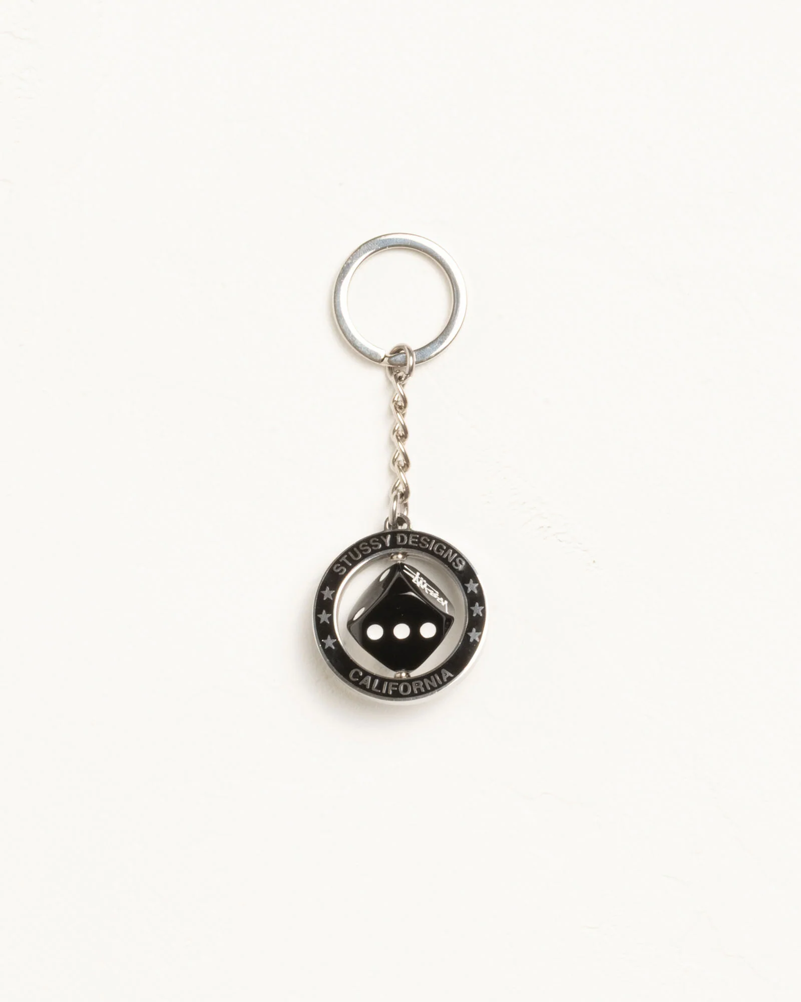 SPINNING DICE KEYCHAIN