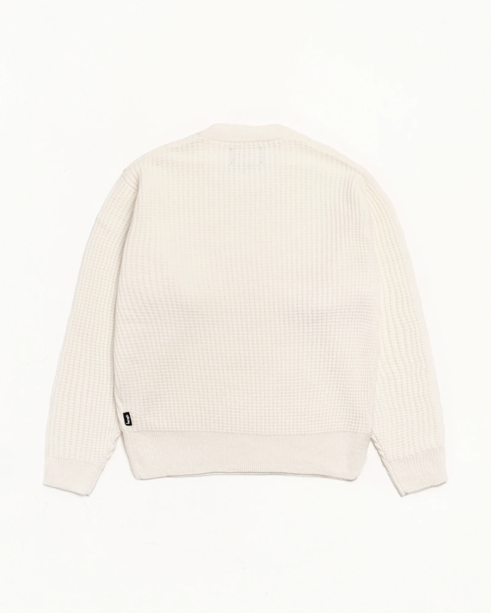 WAFFLE CASHMERE SWEATER