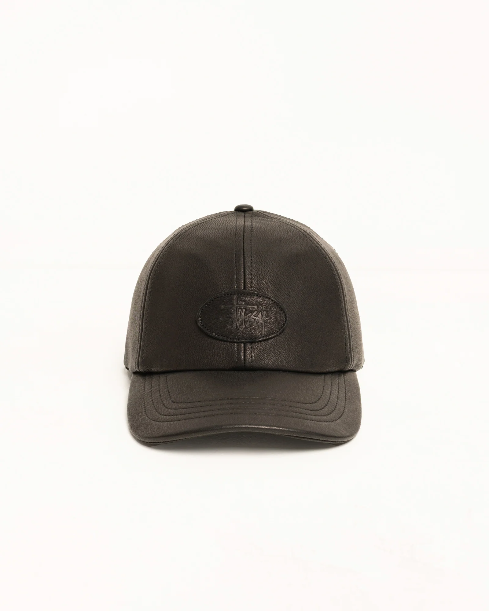 LOW PROFILE LEATHER STRAPBACK