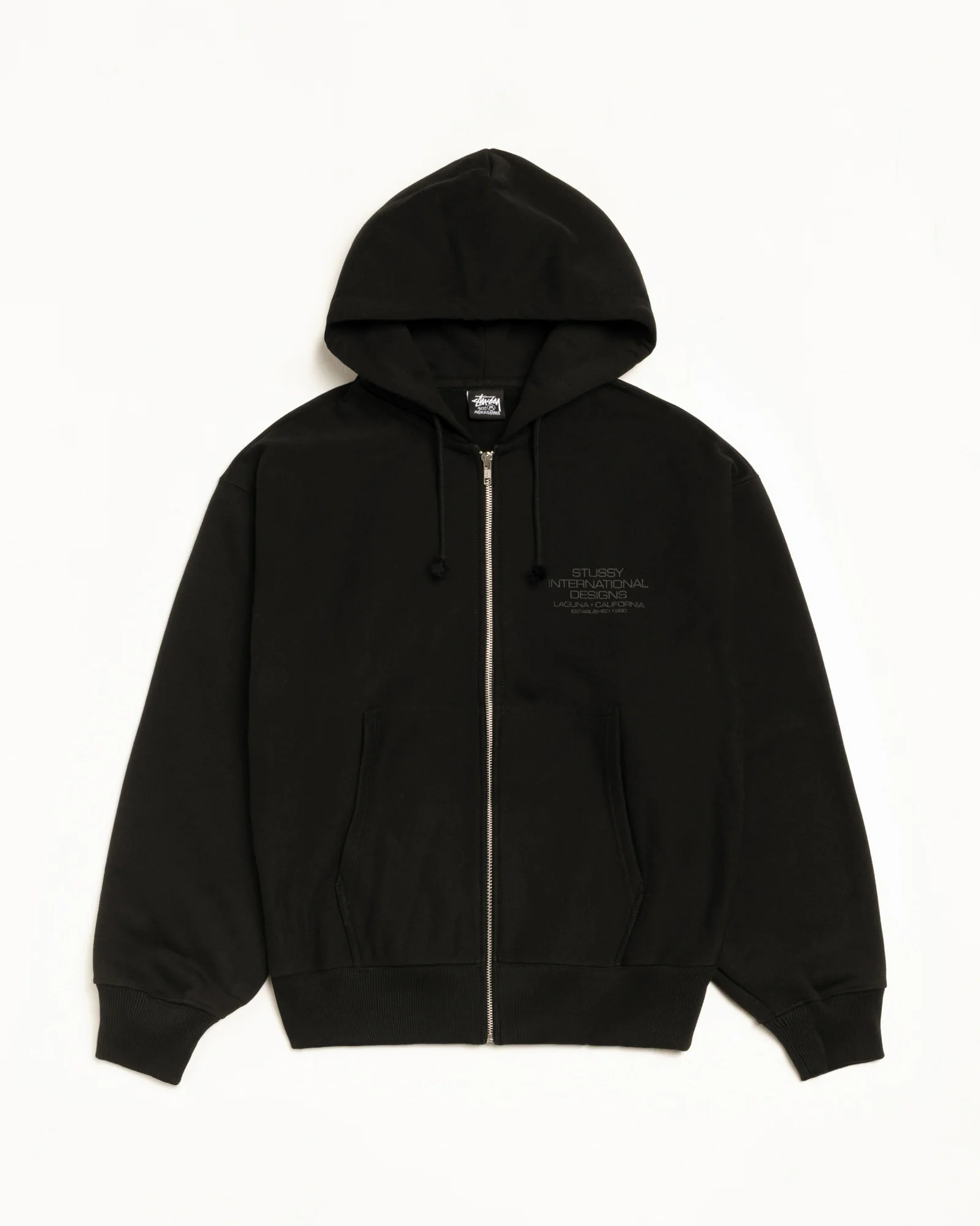 INTERNATIONAL DESIGNS ZIP HOODIE