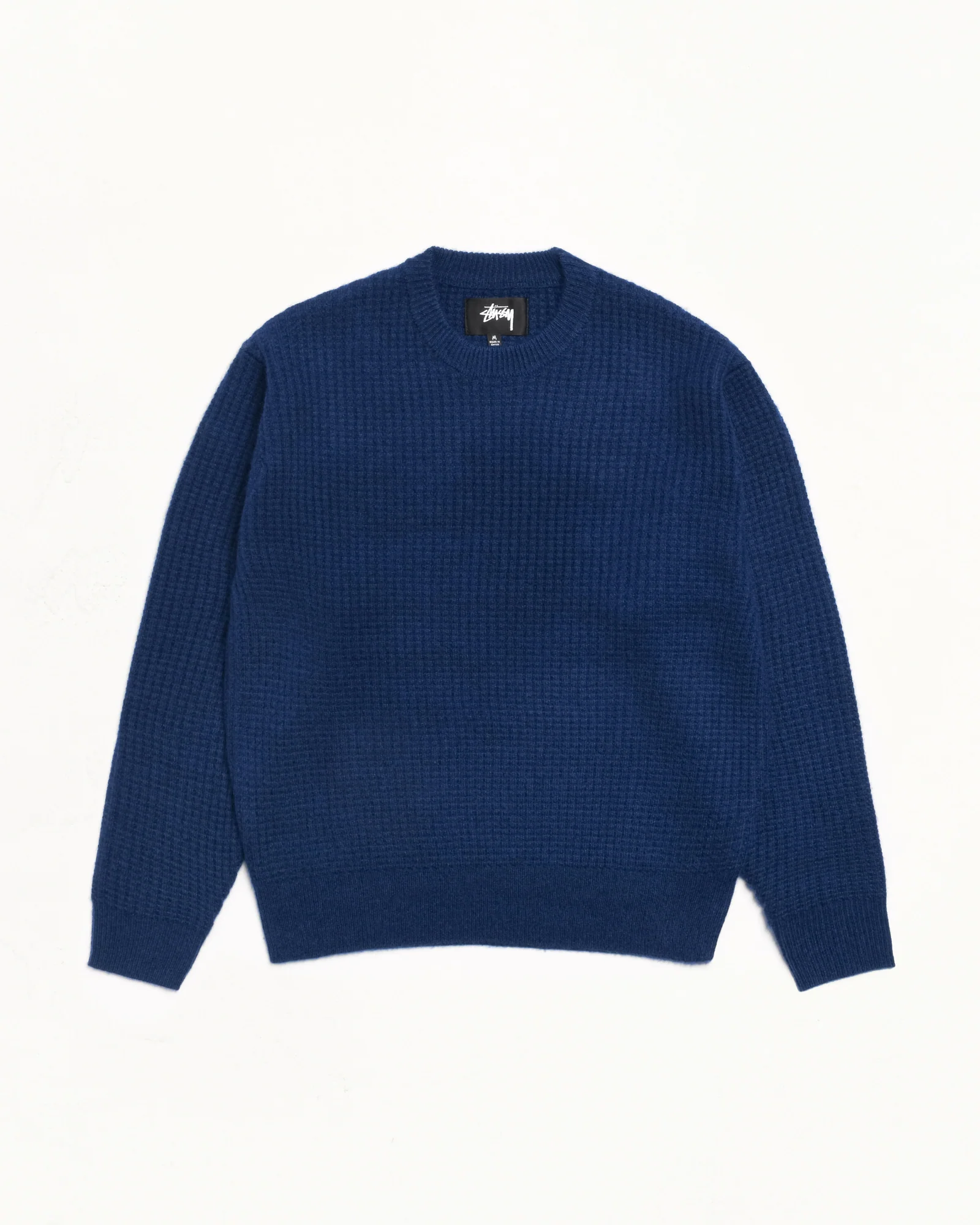 WAFFLE CASHMERE SWEATER