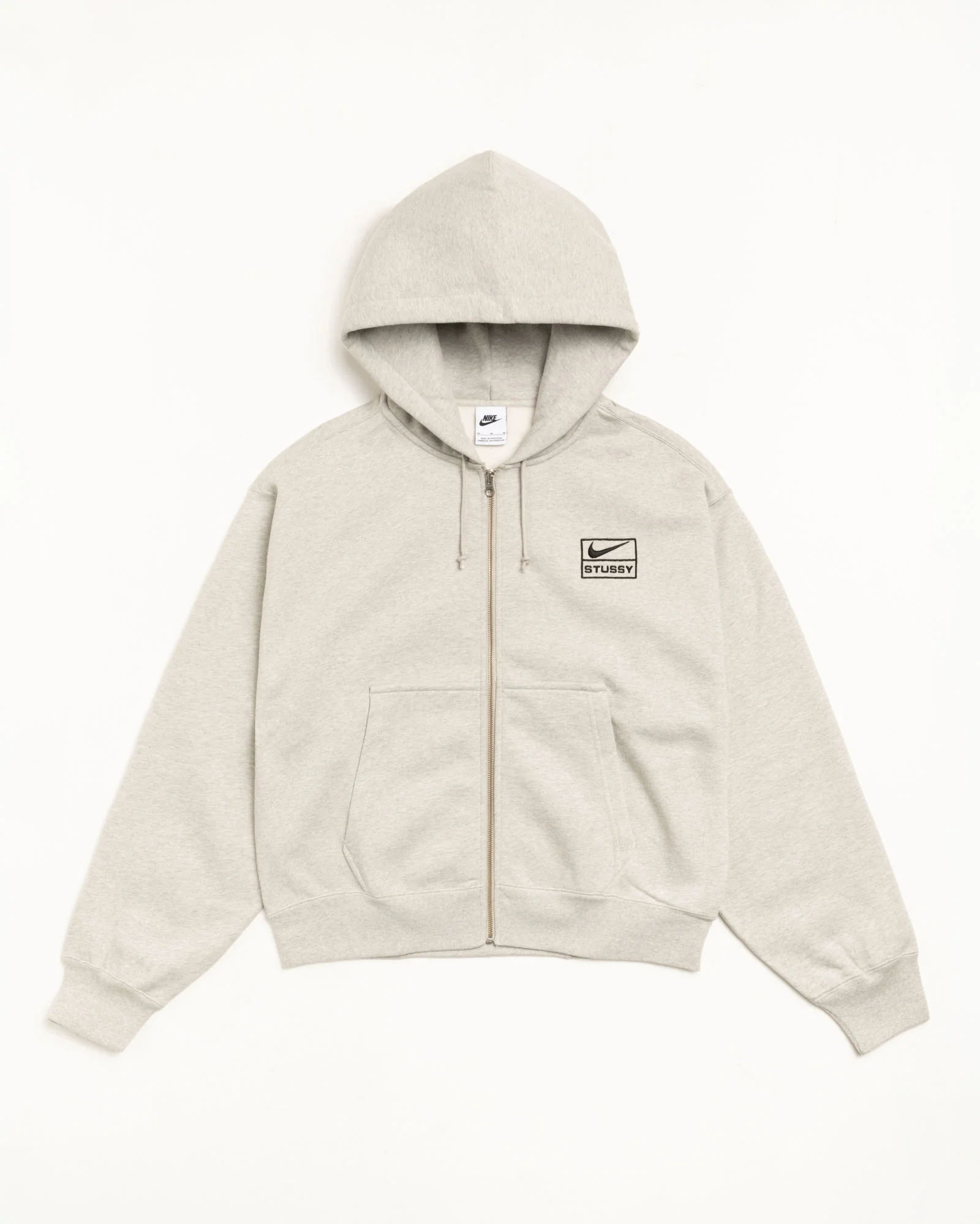 STÜSSY & NIKE FLEECE ZIP HOODIE