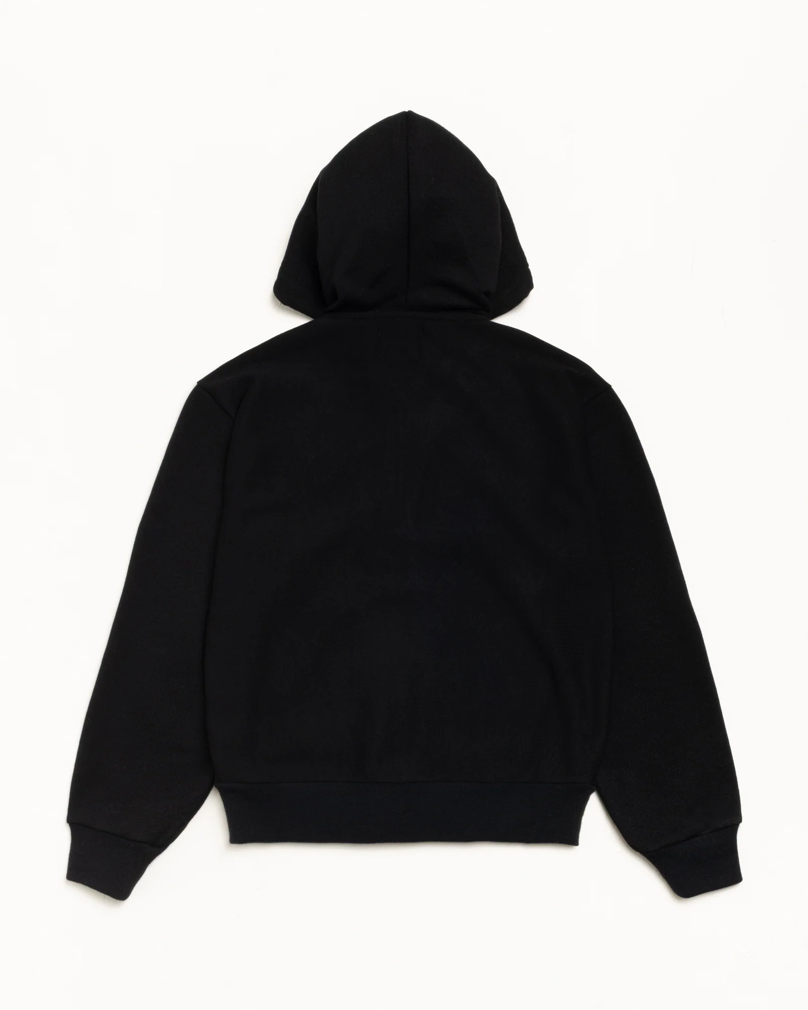 PATCH ZIP KNIT HOODIE