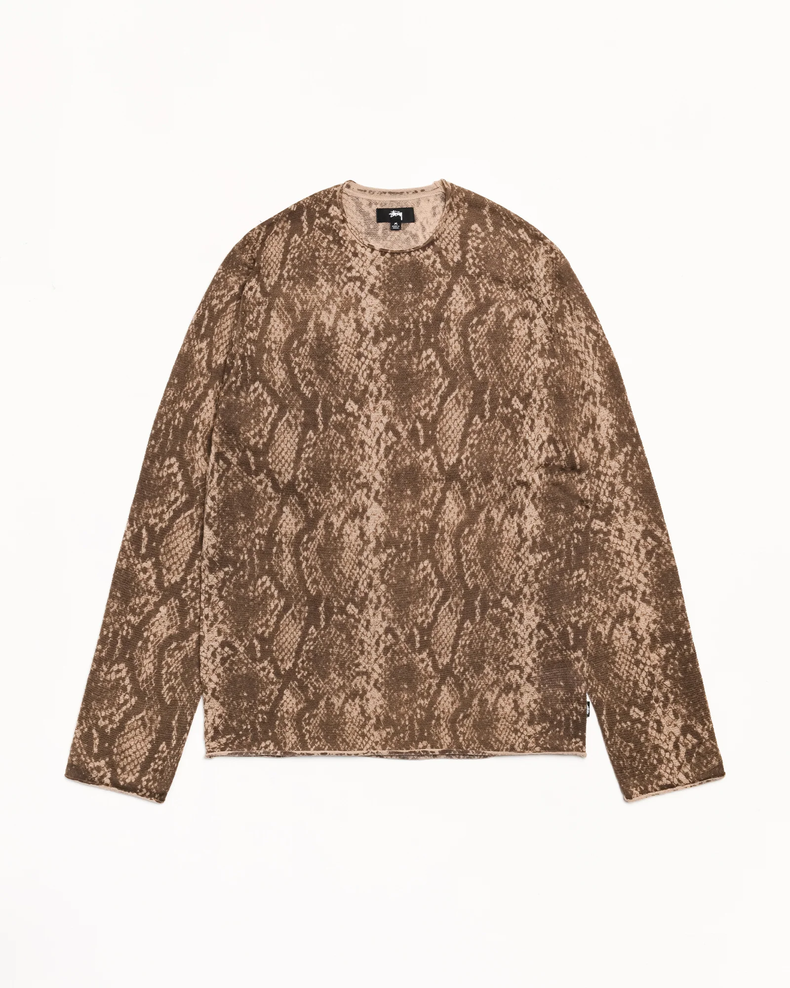 PYTHON FINE WOOL SWEATER