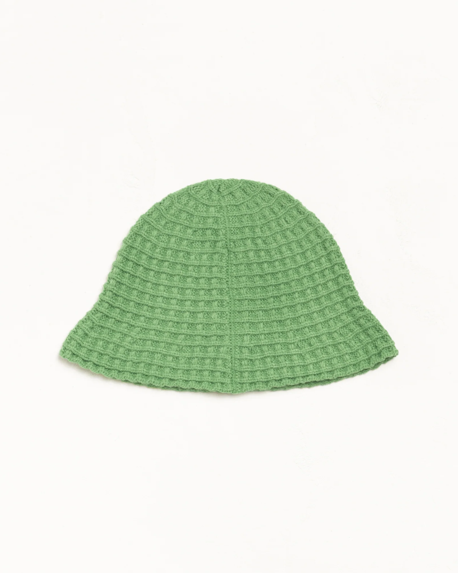 BUCKET HAT WAFFLE KNIT