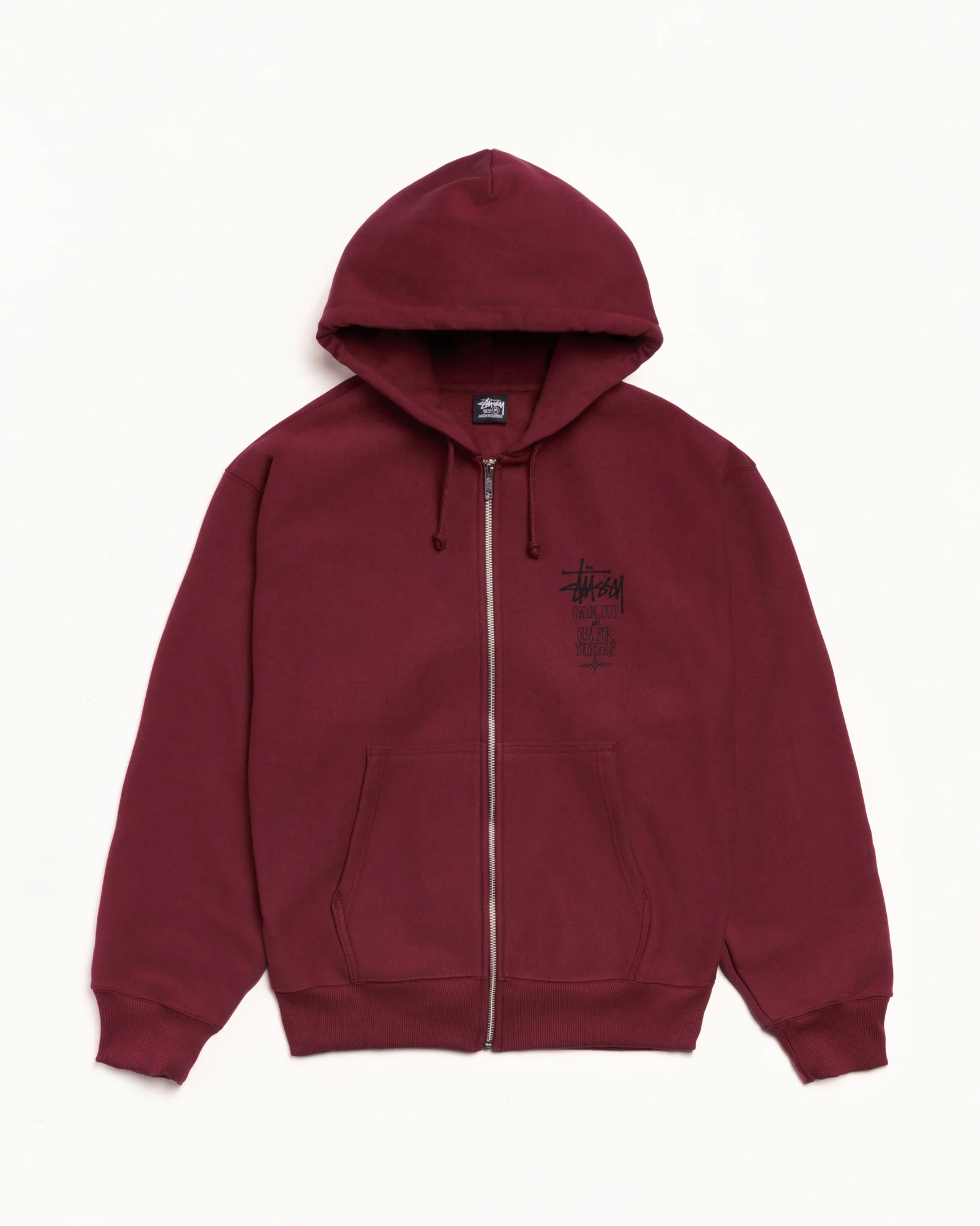 SWIM OUT ZIP HOODIE
