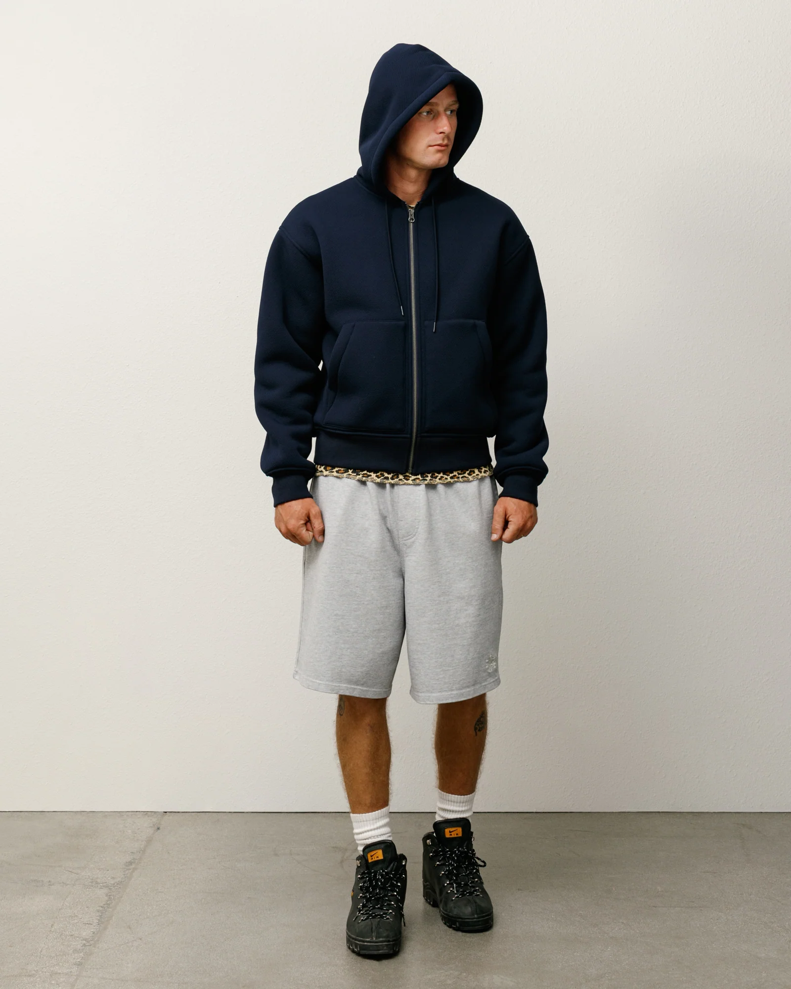 BONDED SHERPA HOODIE