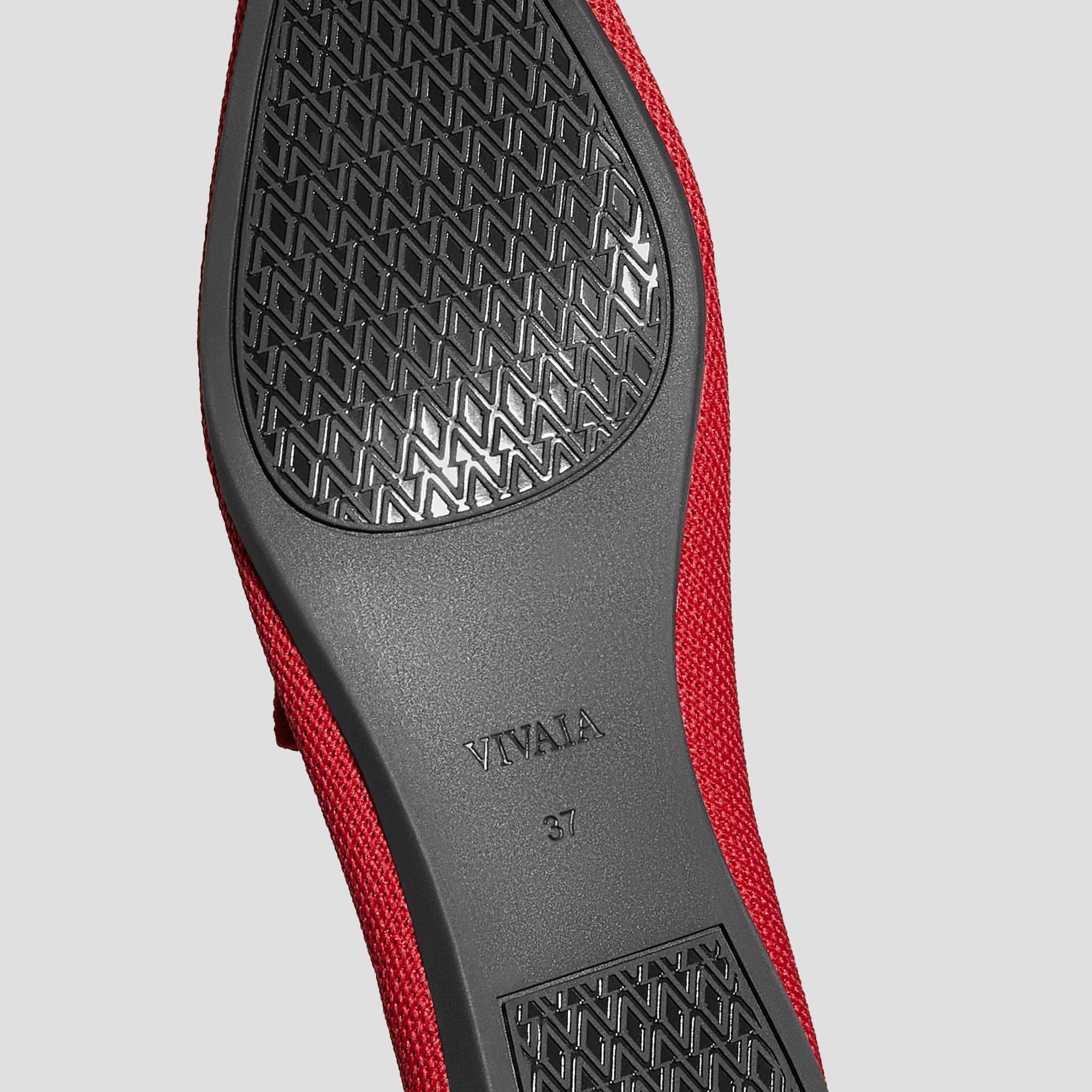 [Addriane] ポインテッドトゥ リボン付き フラットシューズ