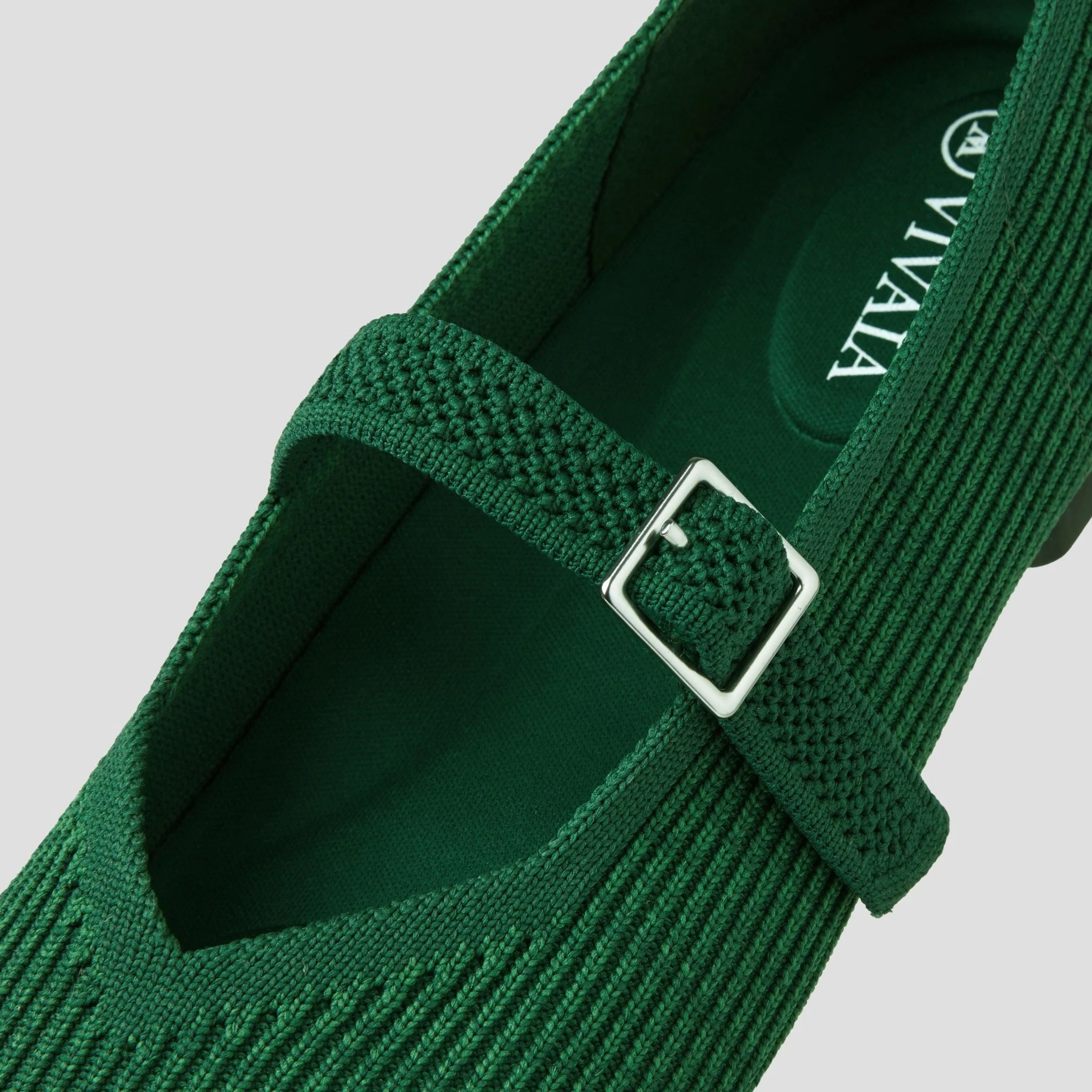 [Margot Mary-Jane] スクエアトゥ エクストラワイド(5Eまで対応)  メリージェーン フラットシューズ