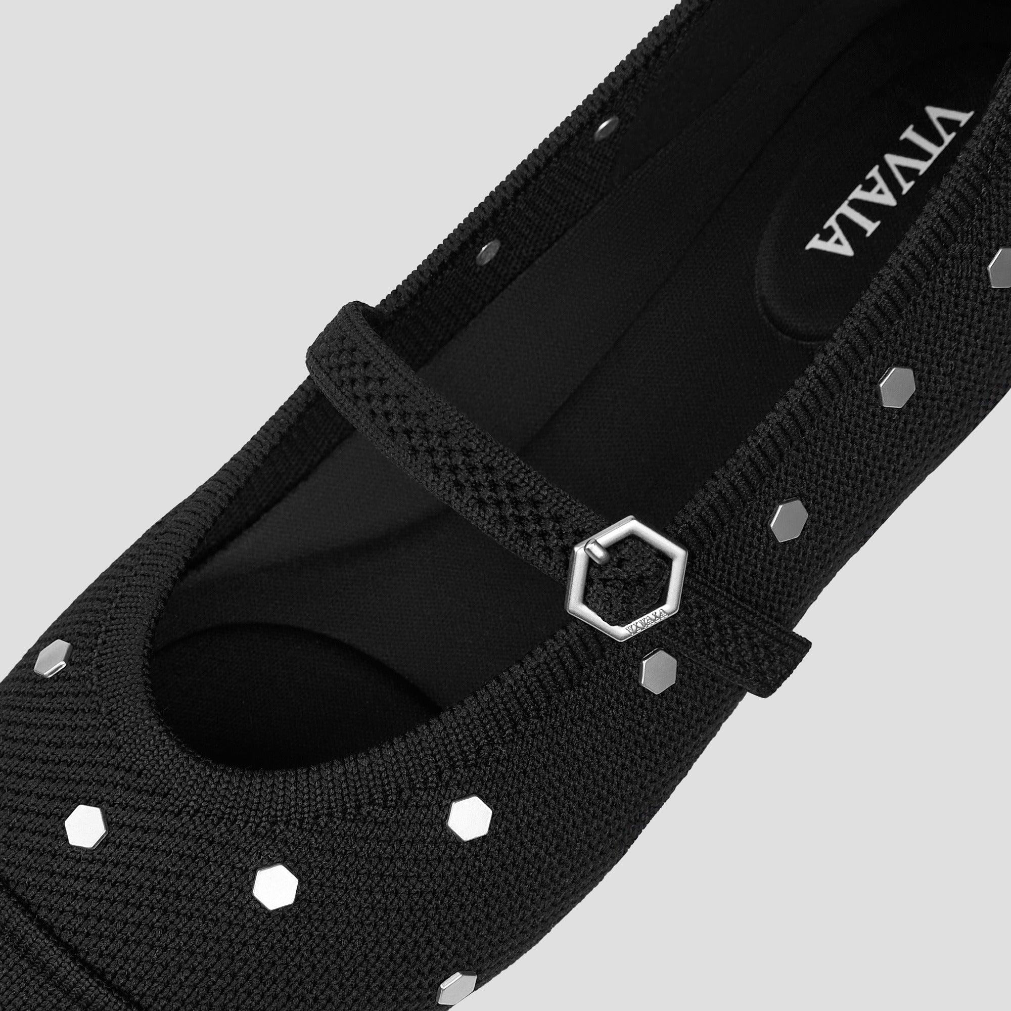 [Tamia Mary-Jane] AdaptAll™ アーモンドトゥ メリージェーン フラットシューズ