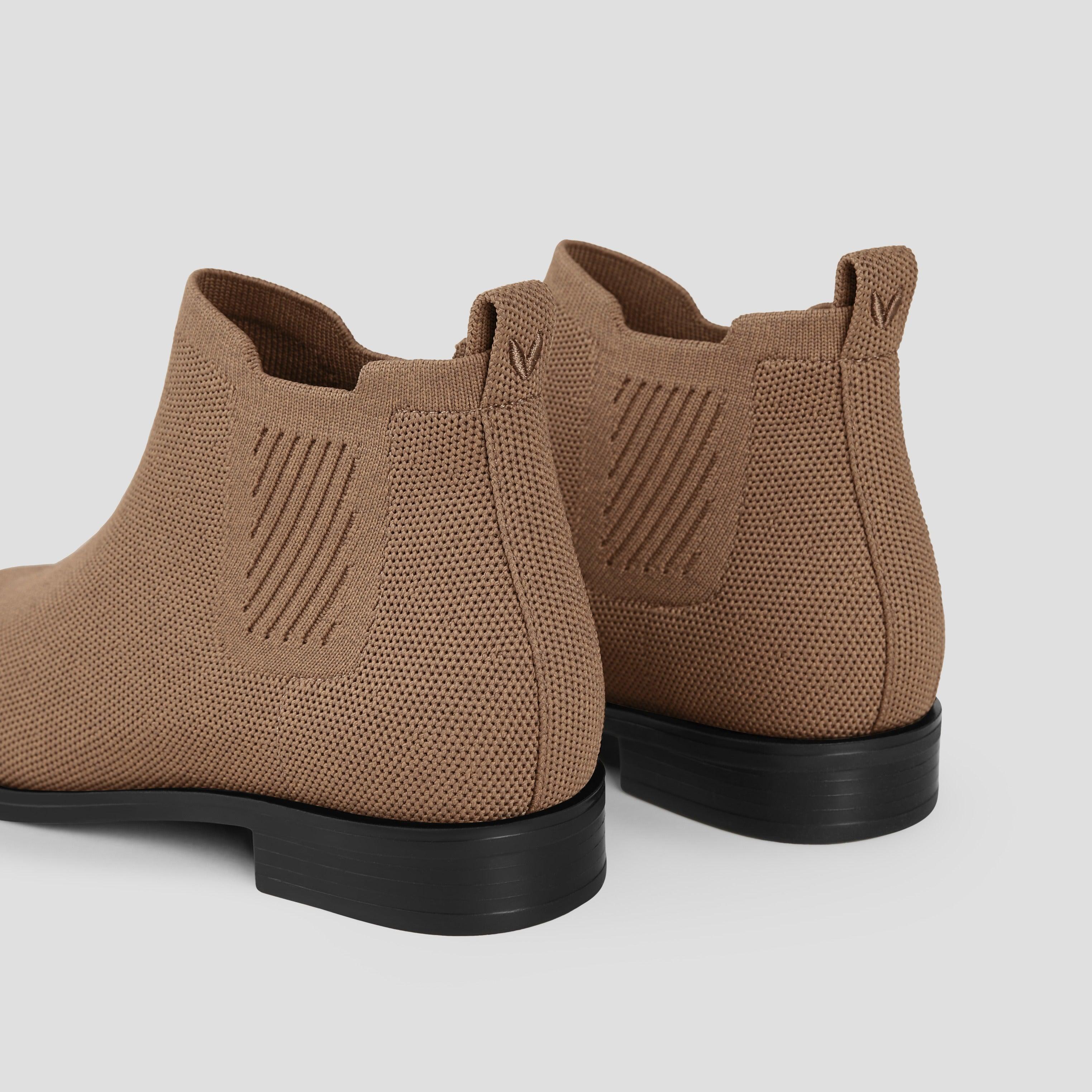 [Ryan Pro] スクエアトゥ 撥水加工 チェルシーブーツ