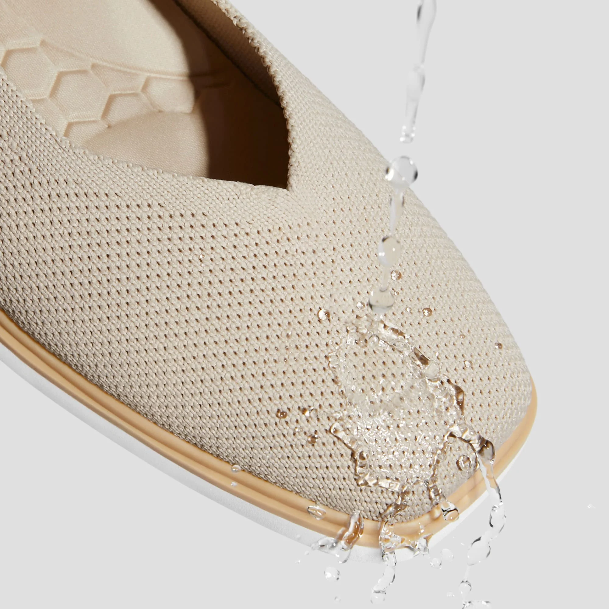 [All-Day Standing Mabel]スクエアトゥ フラット