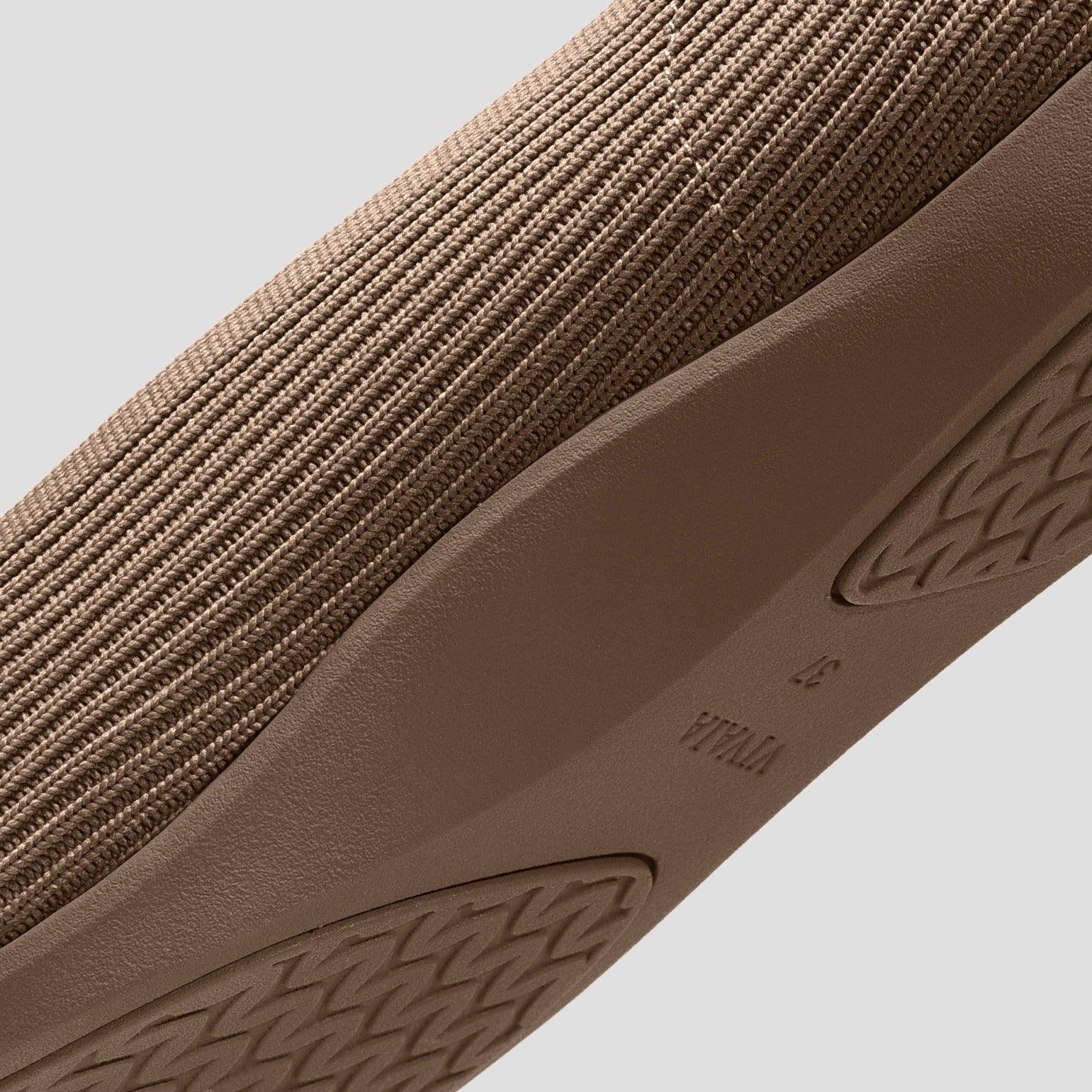 [Margot Walker] スクエアトゥ 超軽量 厚底 フラットシューズ