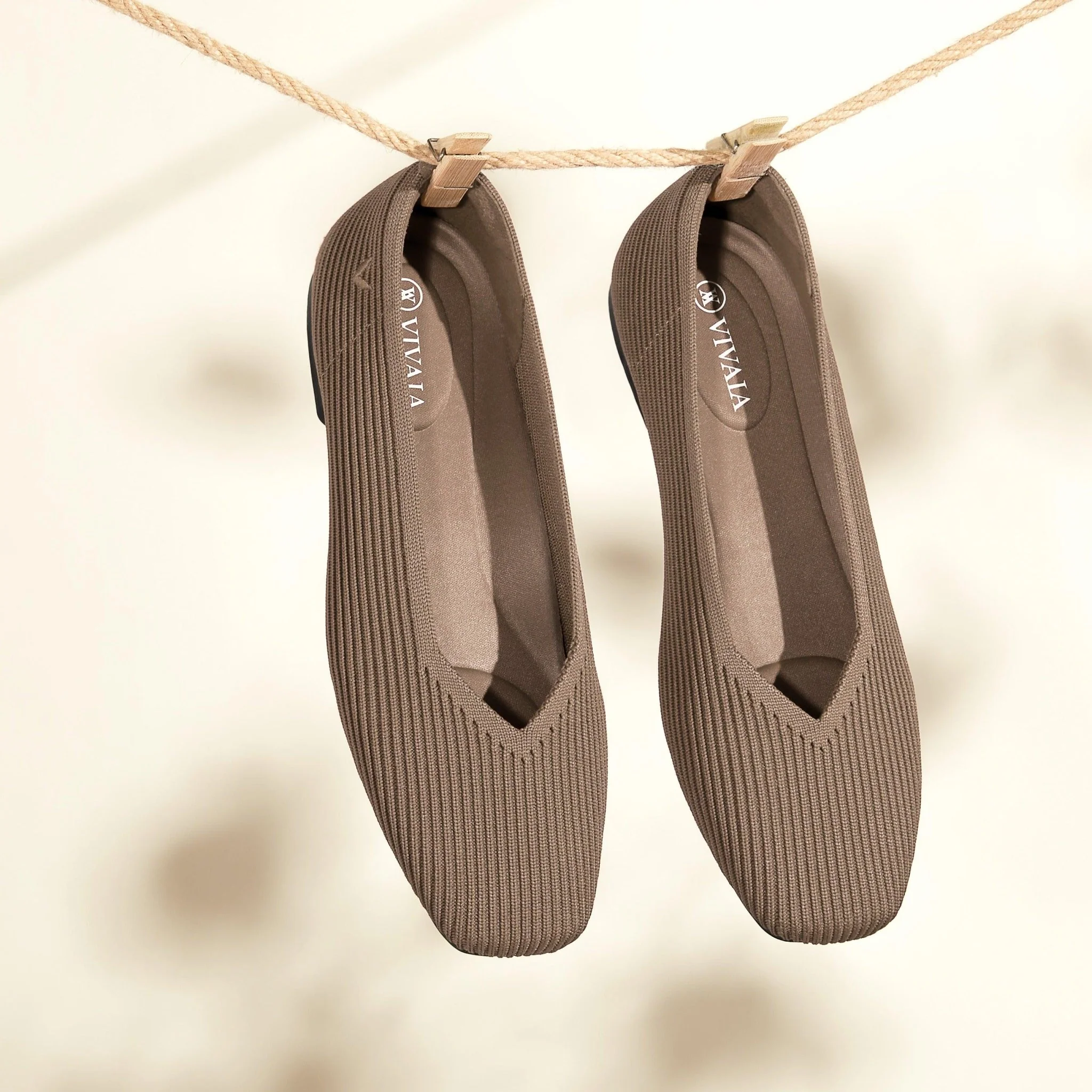 [Margot 2.0] スクエアトゥ エクストラワイド(5Eまで対応) フラットシューズ