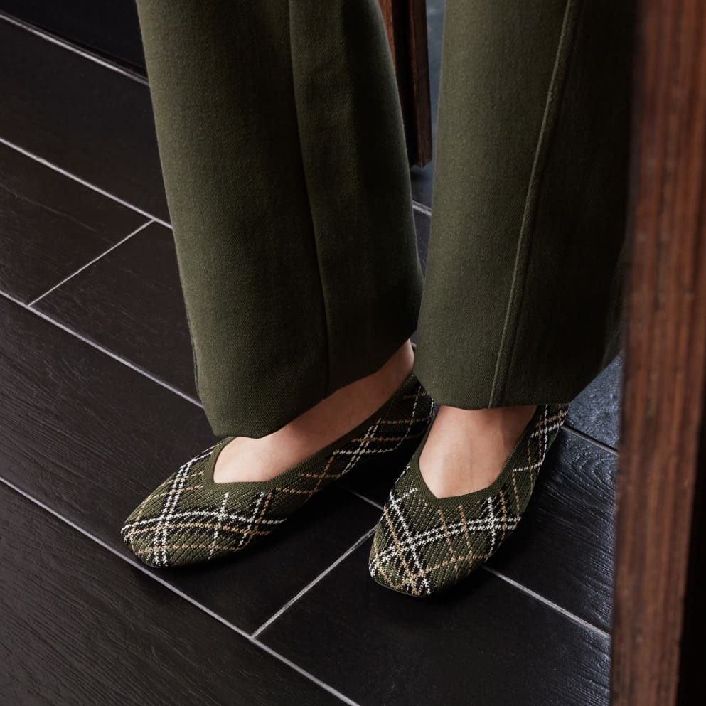 [Margot 2.0] スクエアトゥ フラットシューズ