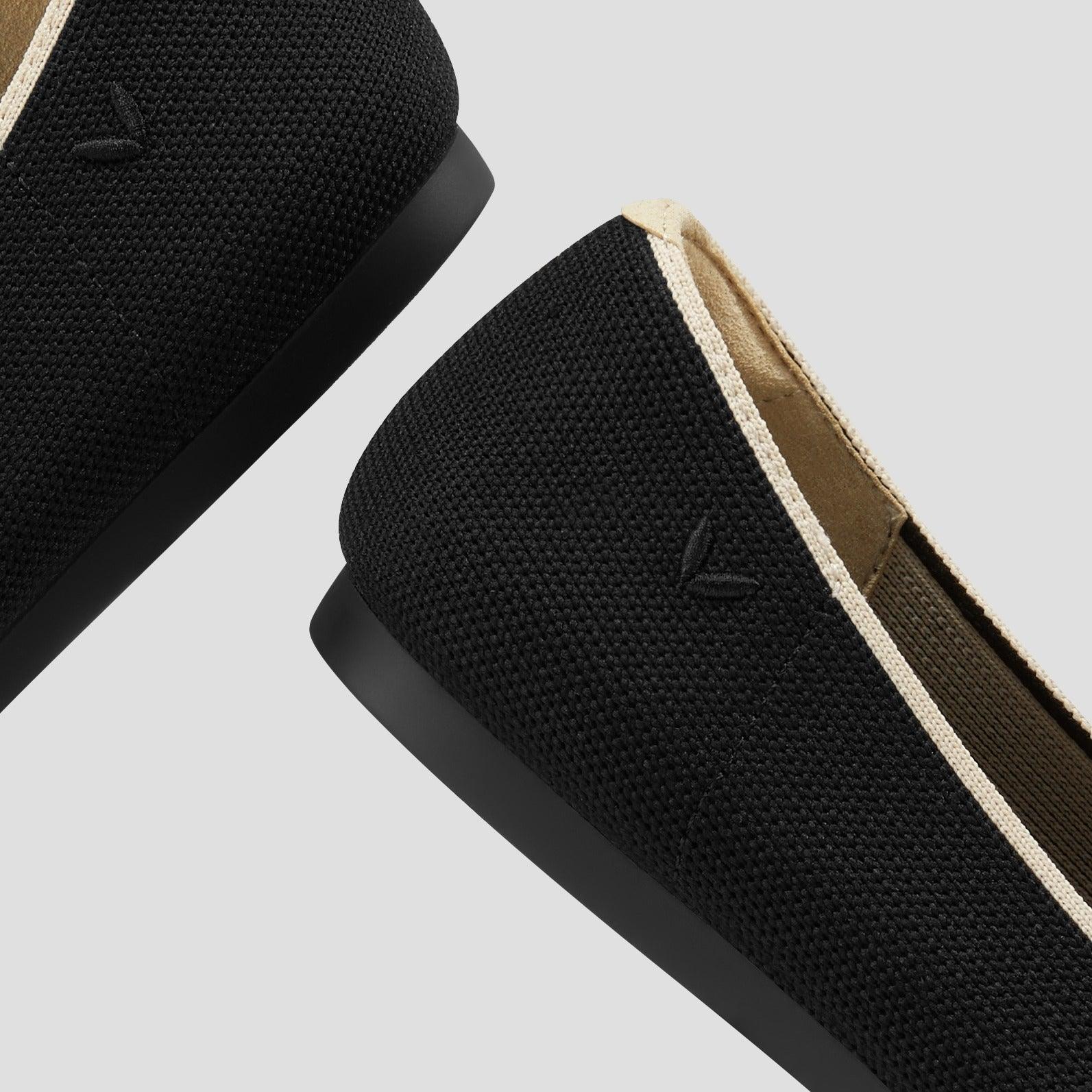 [Michelle] ポインテッドトゥ リボン付き ローファー