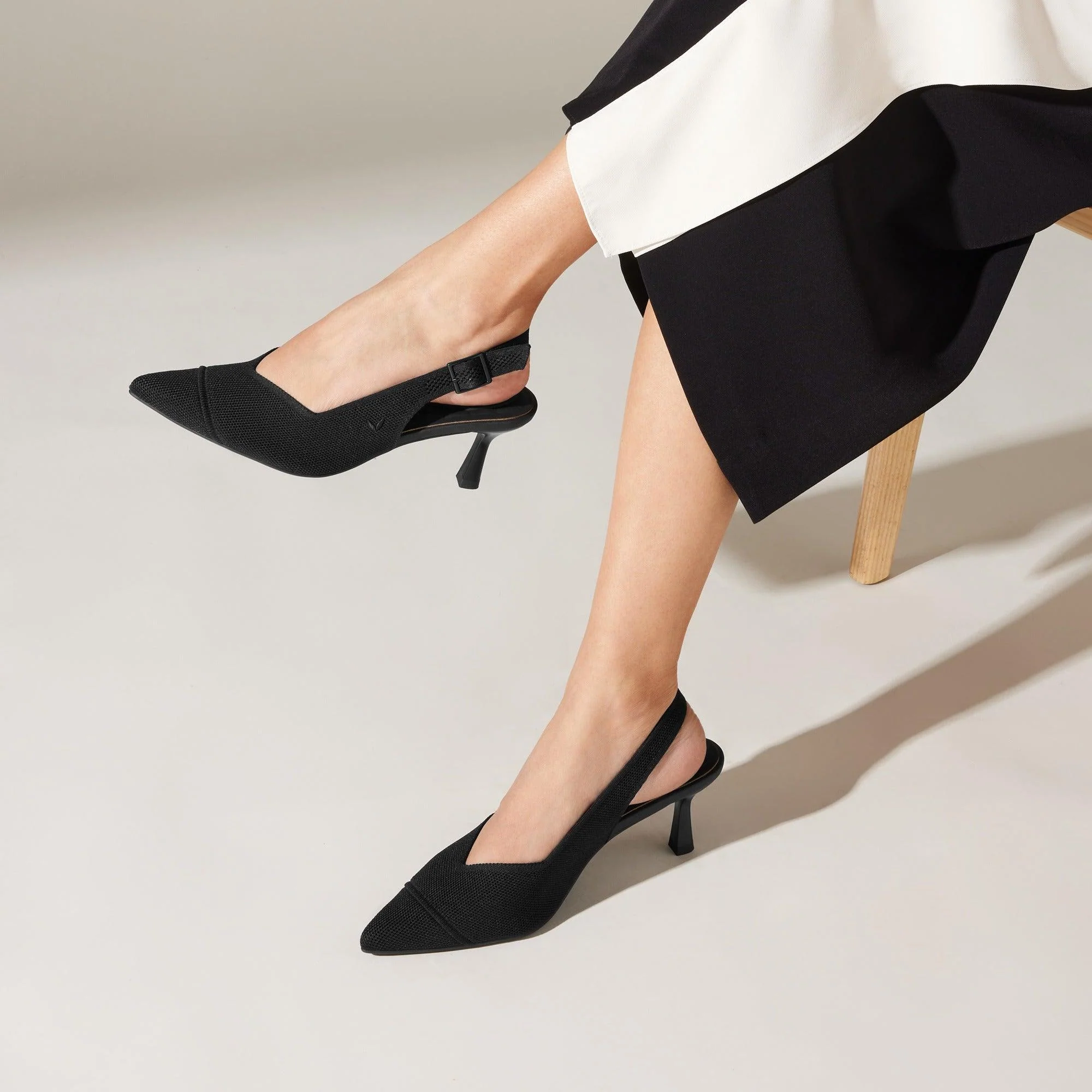 [Addison] ポインテッドトゥ スリングバック サンダル