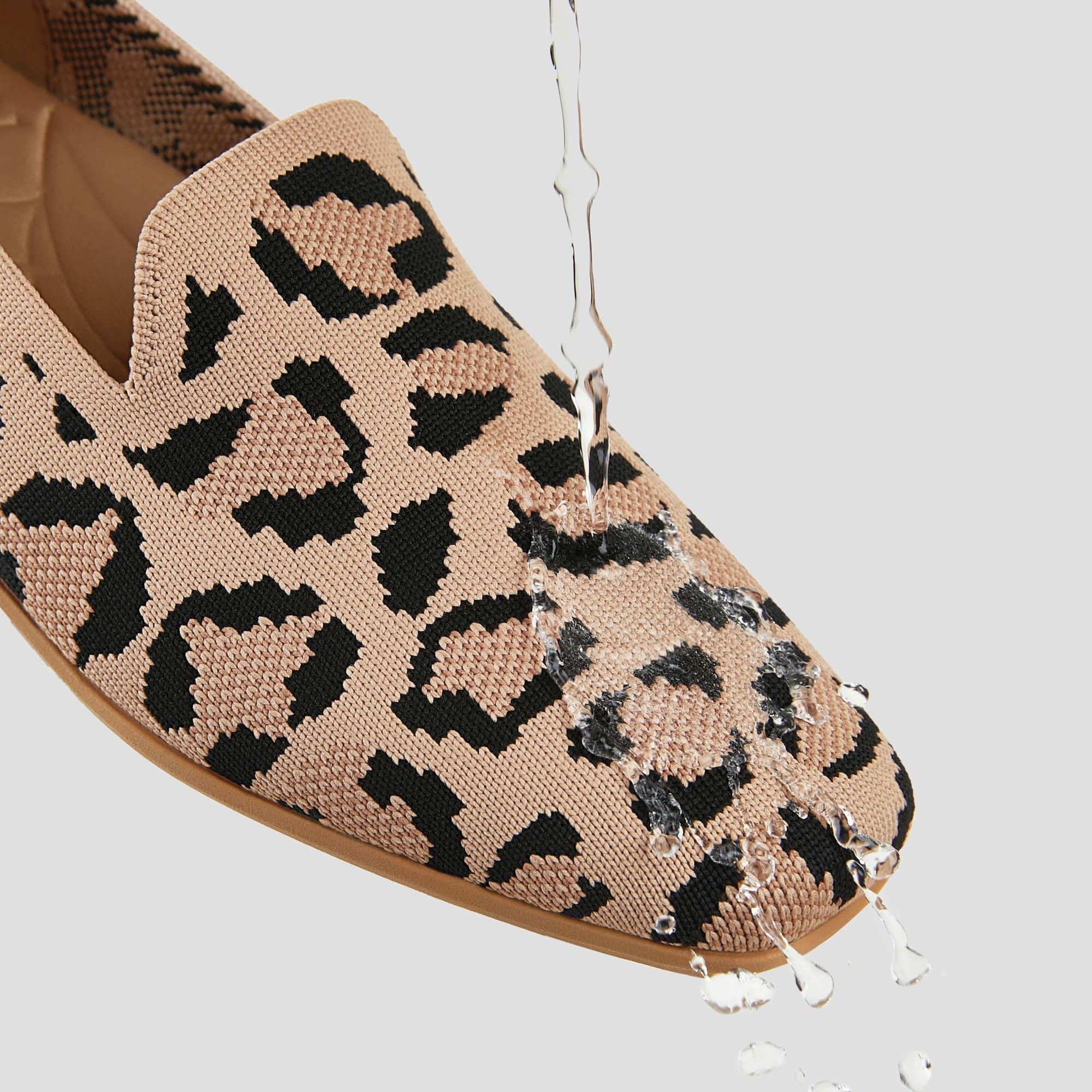 [Samantha Walker] スクエアトゥ 超撥水 軽量厚底 ローファー