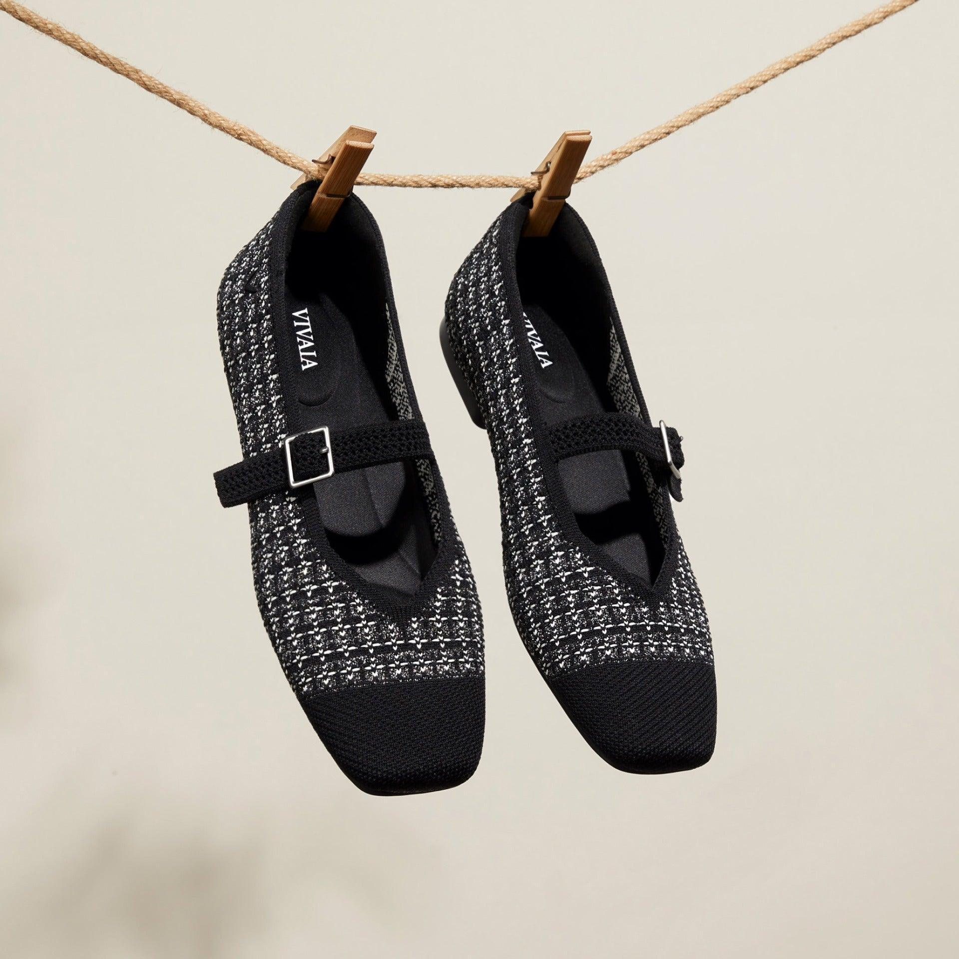 [Margot Mary-Jane] スクエアトゥ メリージェーン フラットシューズ