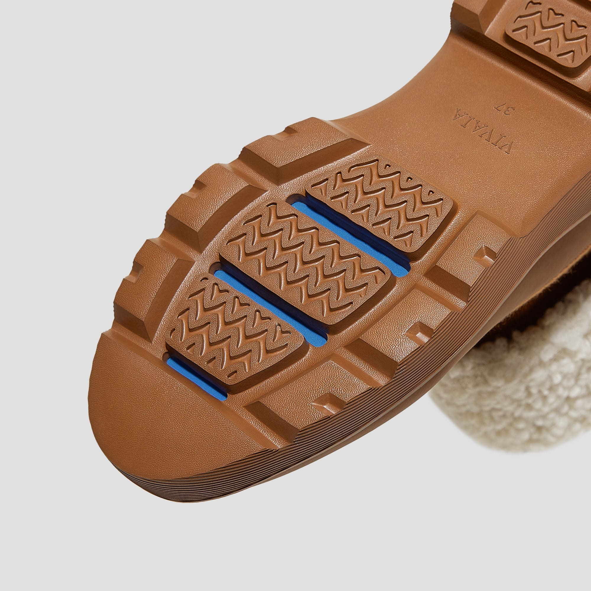 [Elaine] フォー・ファー プラットフォーム チャンキー ウェッジブーツ