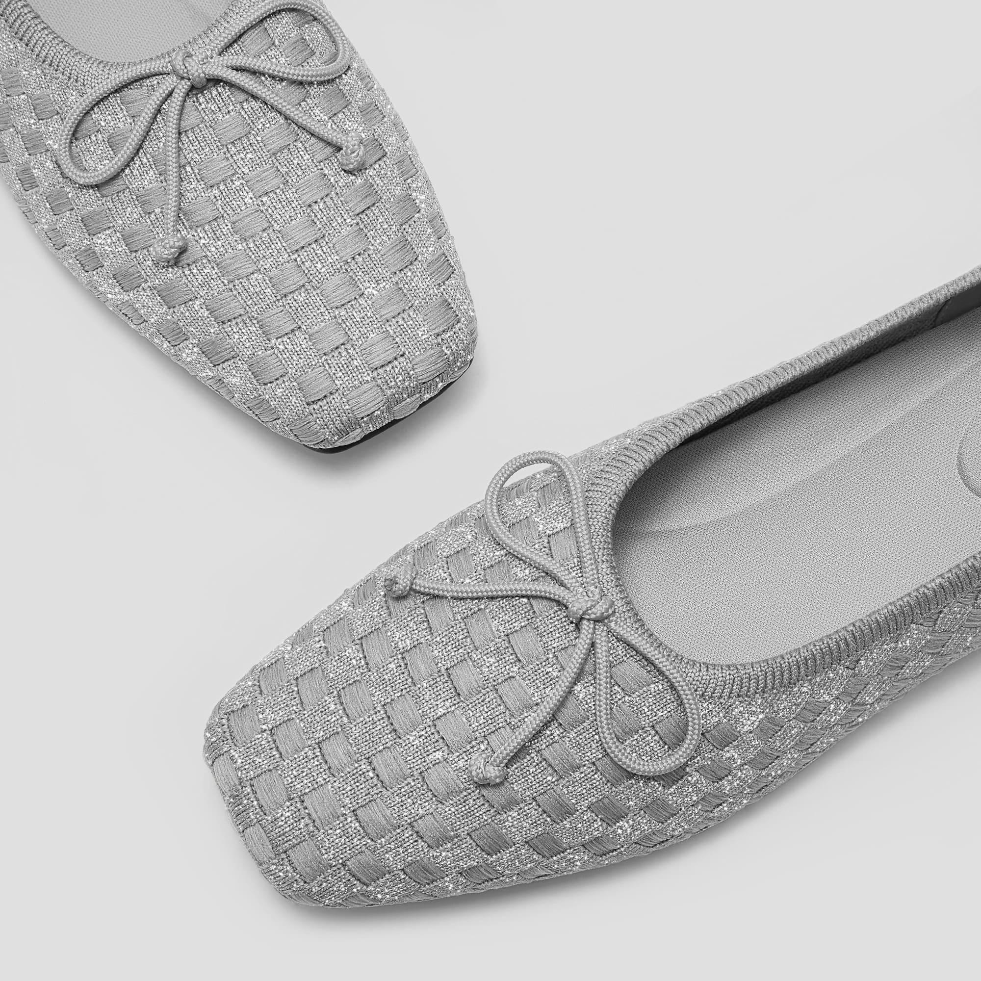 [Margaret] スクエアトゥ ボウバレリーナ フラット