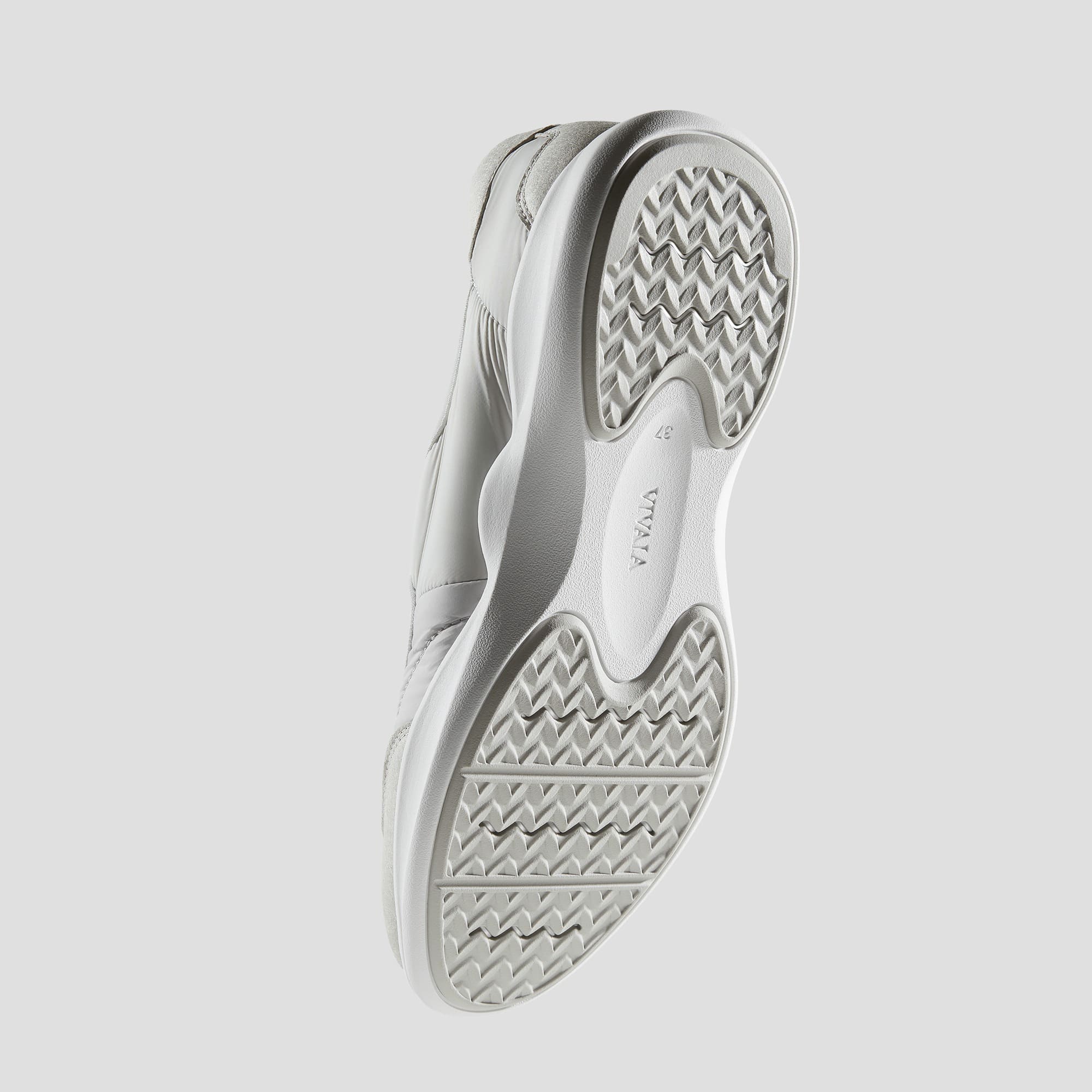 [Ivee] ラウンドトゥ 再生ナイロン メリージェーン スニーカー フラット 