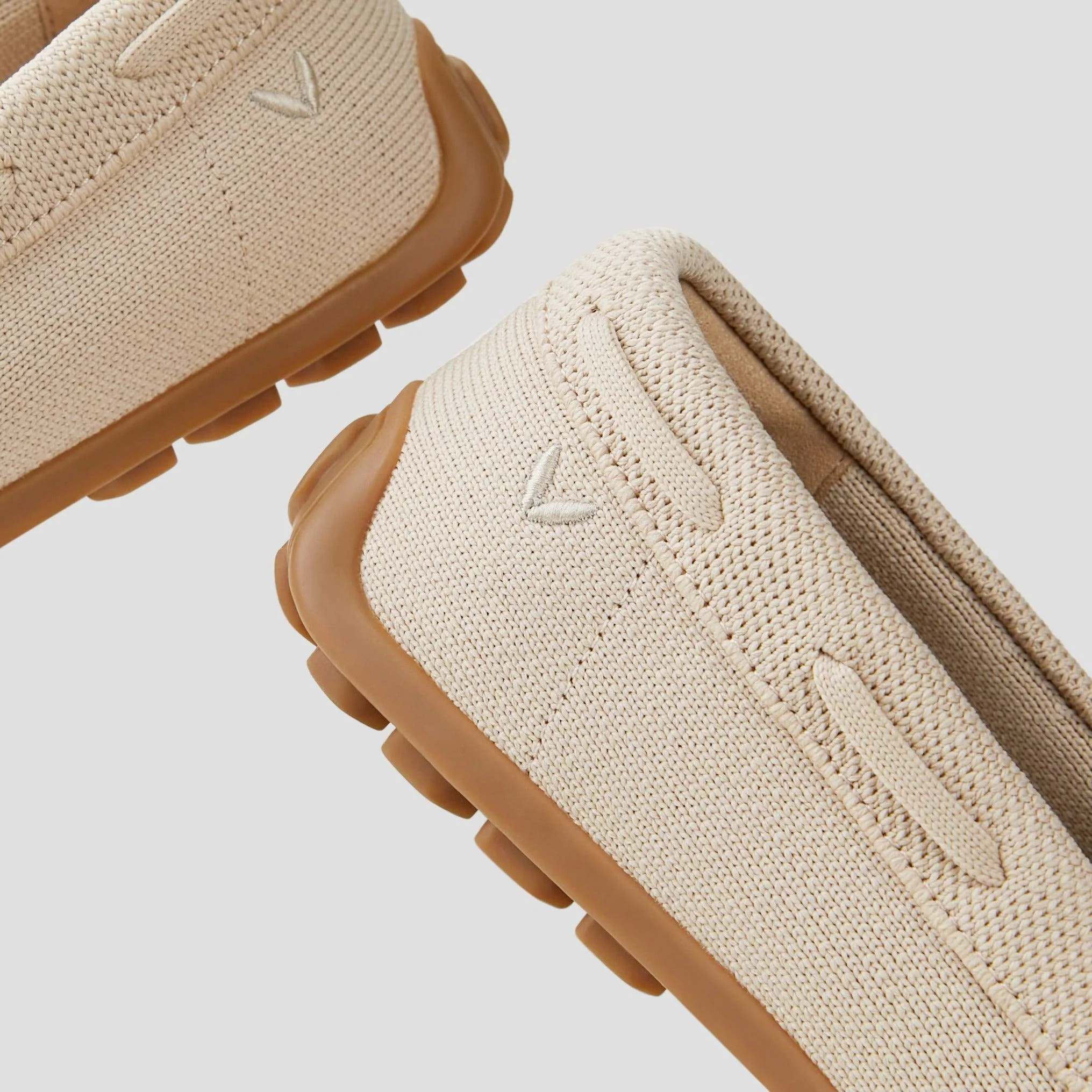 [Jackie] スクエアトゥ モカシンタイプ ローファー