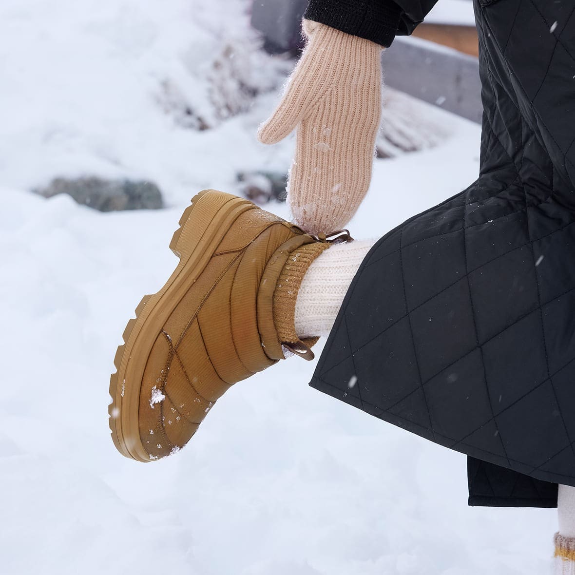 [Tyler]防水 PufferTherm(パフサーム)アンクルブーツ