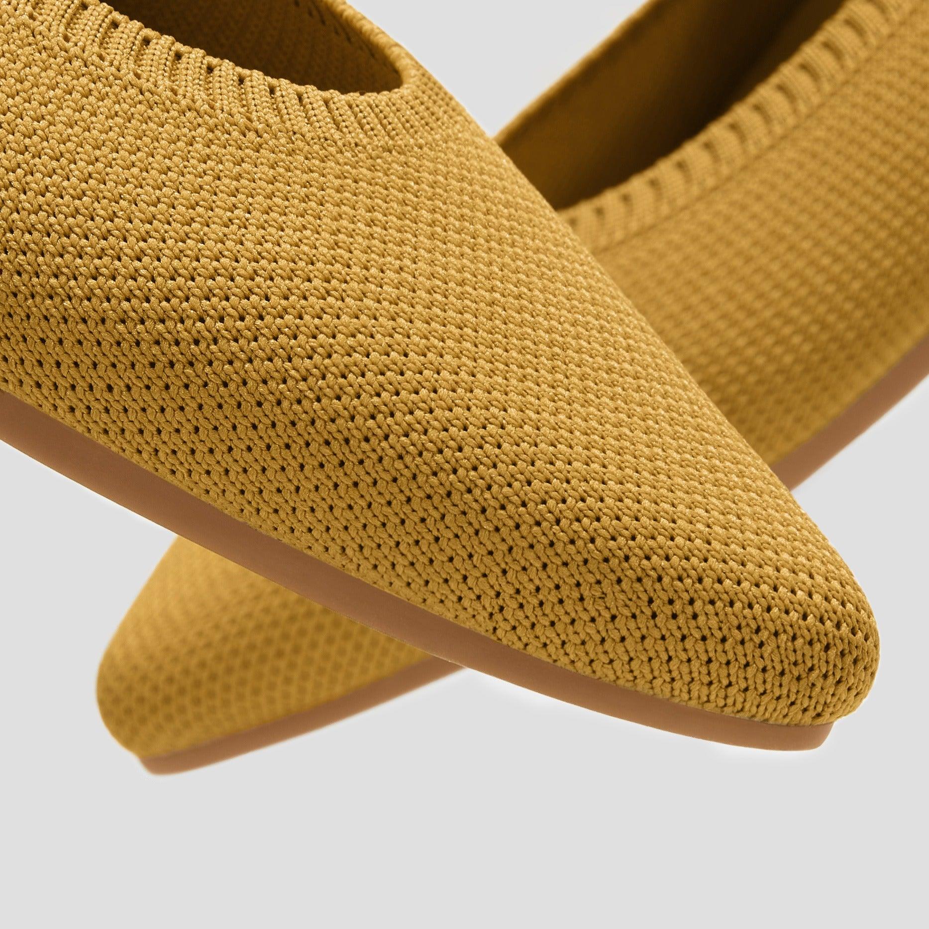 [Aria 5°] ポインテッドトゥ フラットシューズ