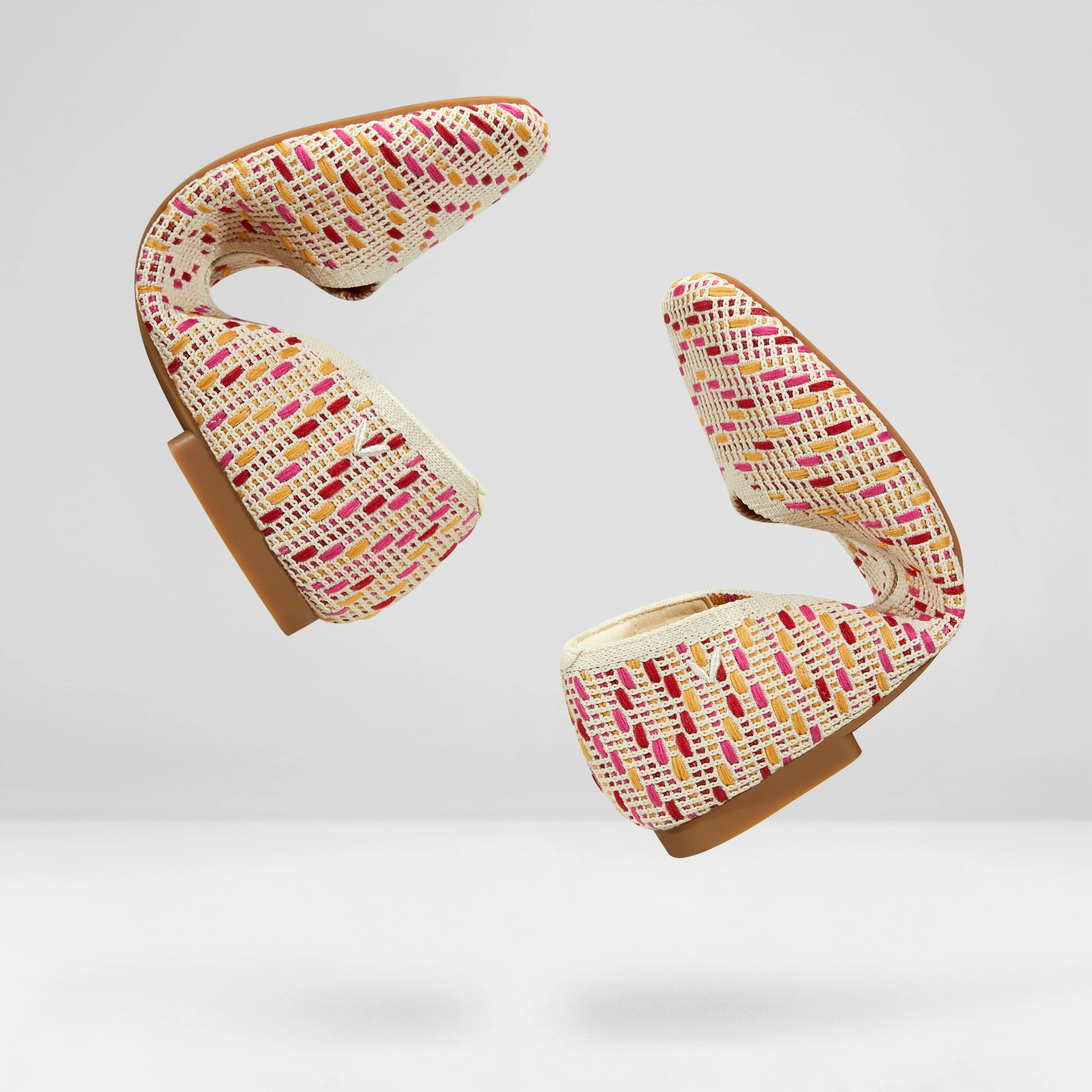 [Margot 2.0 Woven] スクエアトゥ 春夏シリーズ フラットシューズ